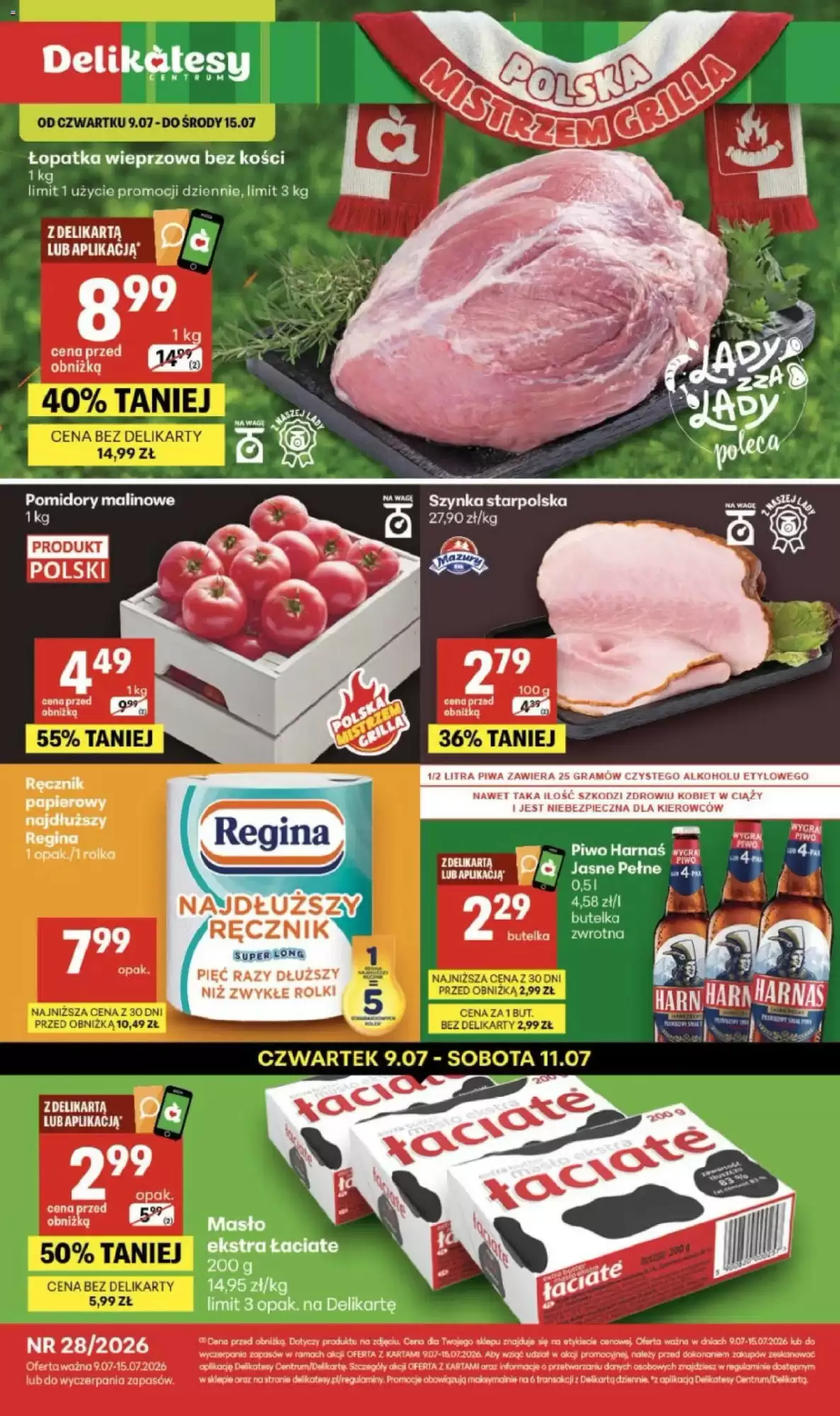 Delikatesy Centrum Gazetka 09.07.2026 - 15.07.2026