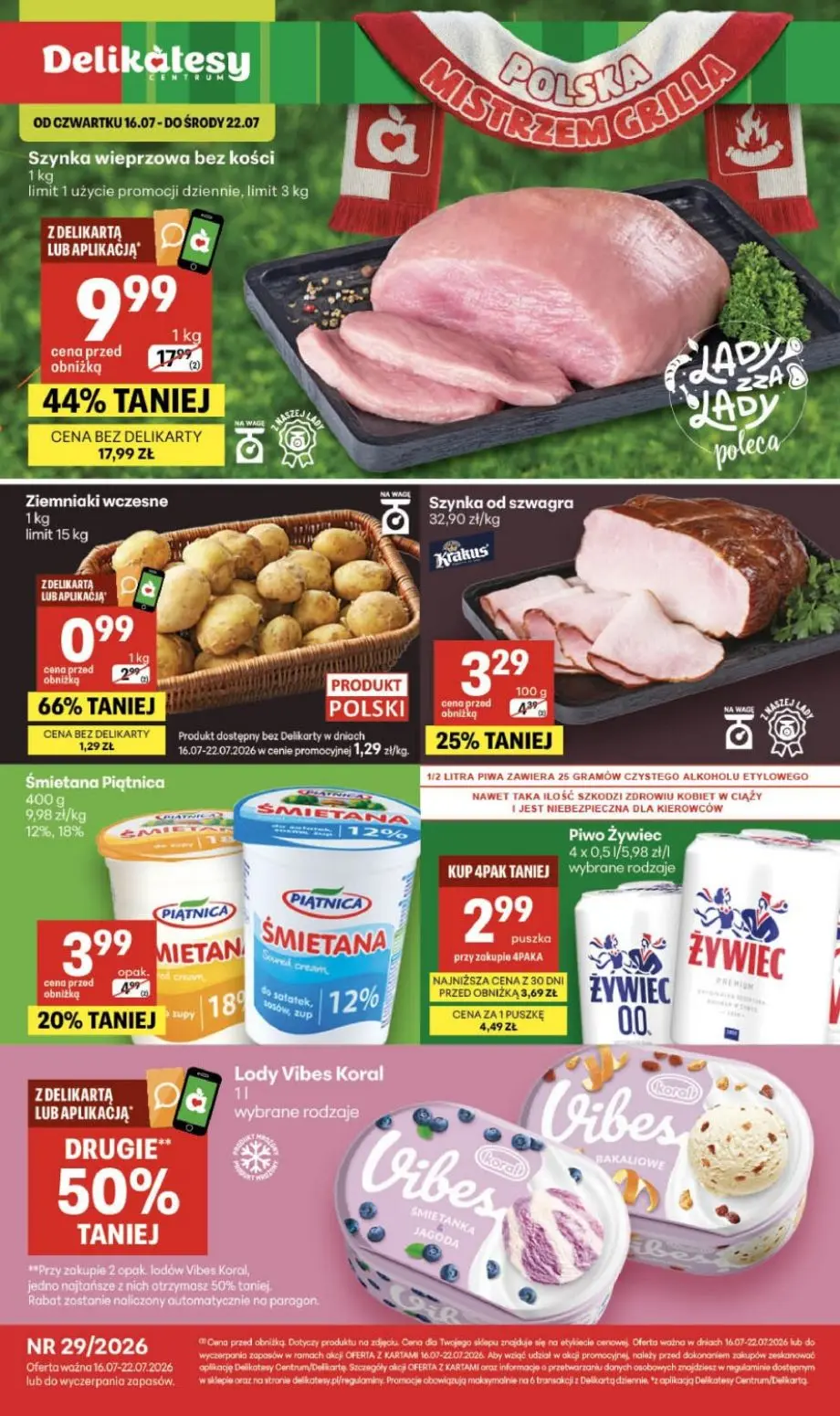 Delikatesy Centrum Gazetka 16.07.2026 - 22.07.2026