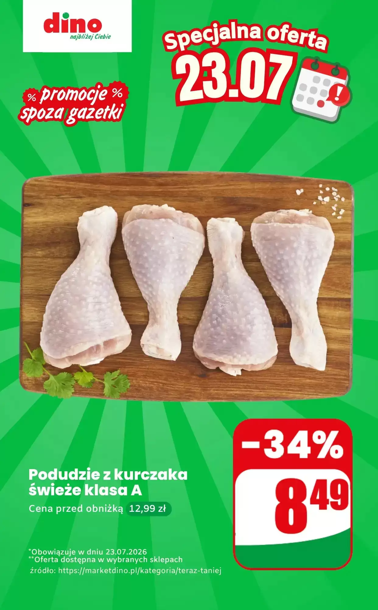 Dino Gazetka 23.07.2026 - 23.07.2026