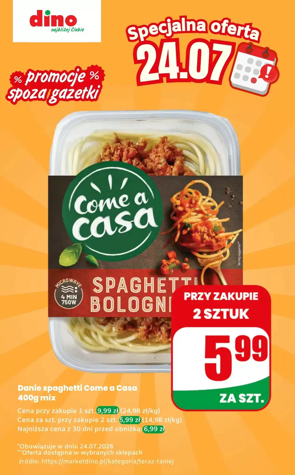 Dino Gazetka 24.07.2026 - 24.07.2026