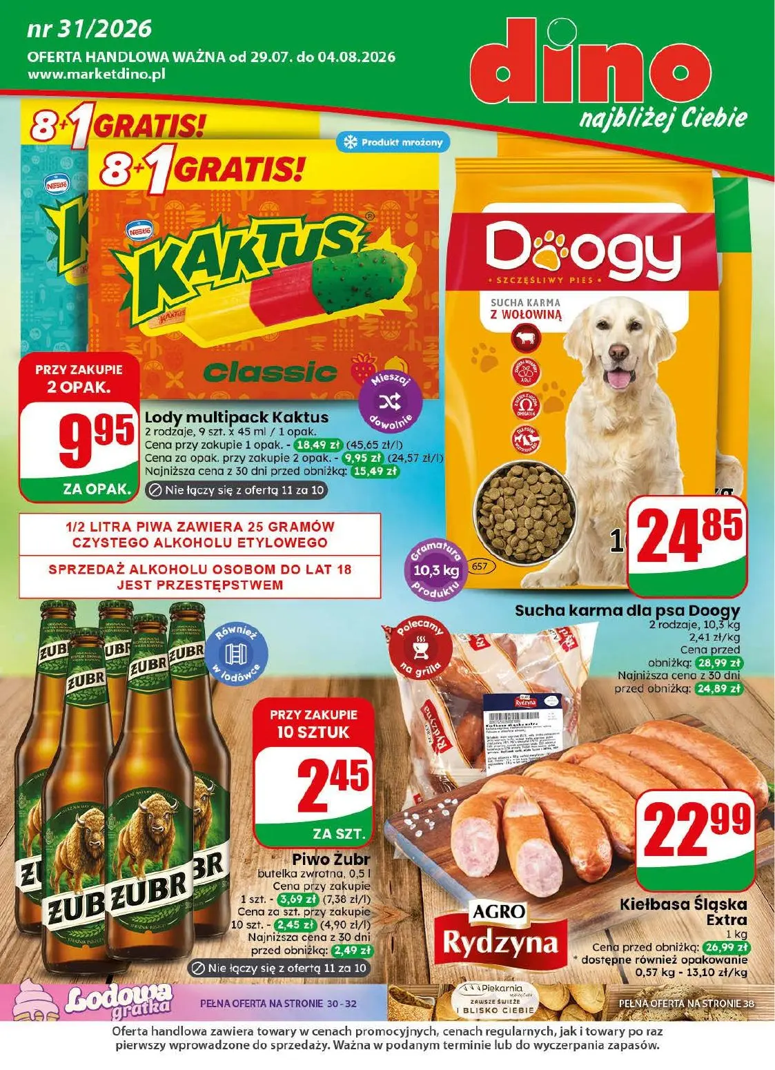 Dino Gazetka 29.07.2026 - 04.08.2026