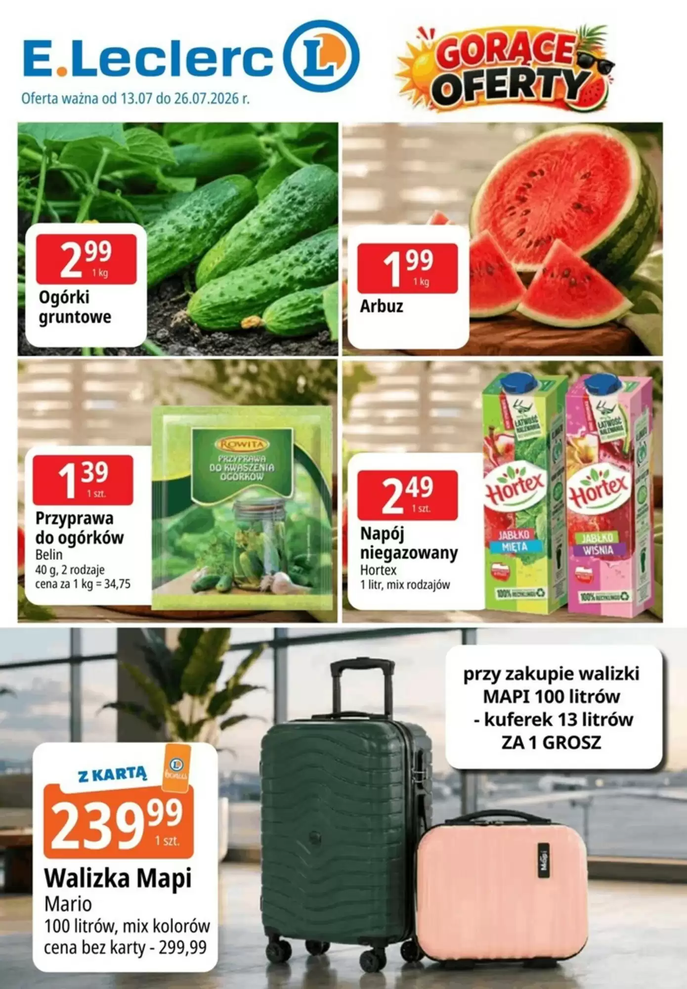 E.Leclerc Gazetka 13.07.2026 - 26.07.2026
