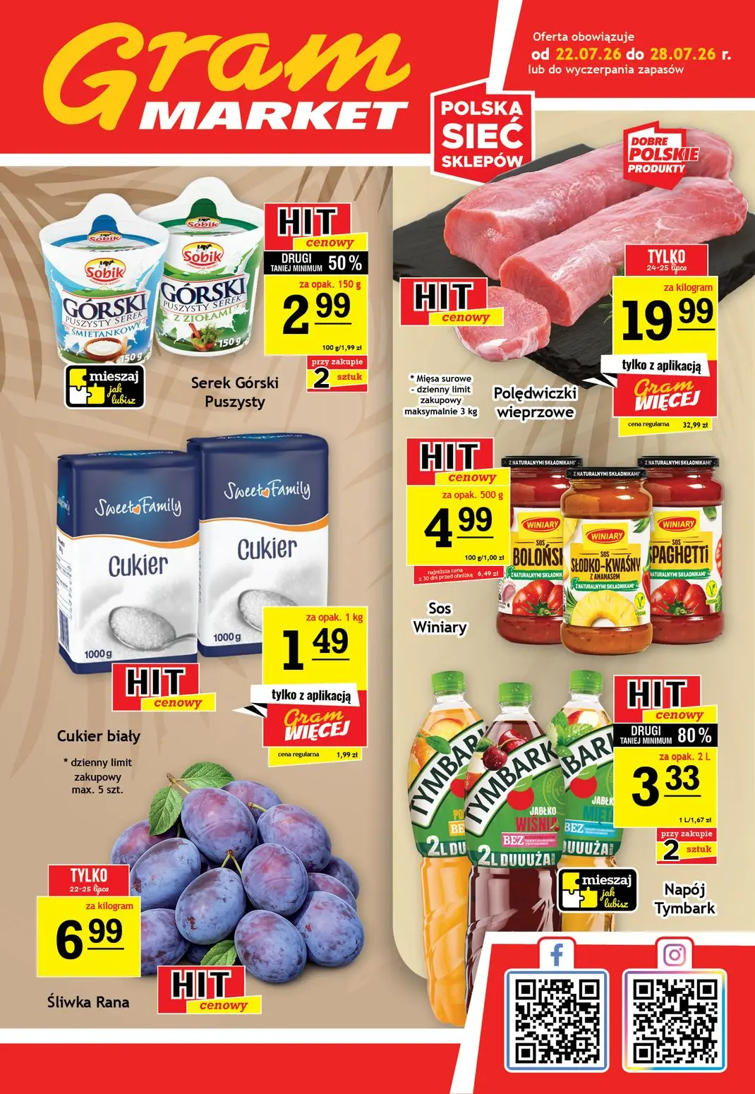 Gram Market Gazetka 22.07.2026 - 28.07.2026