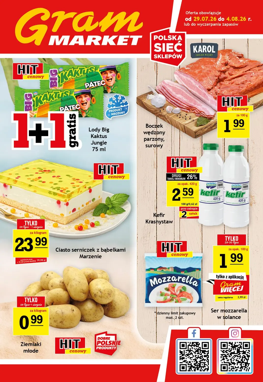 Gram Market Gazetka 29.07.2026 - 04.08.2026