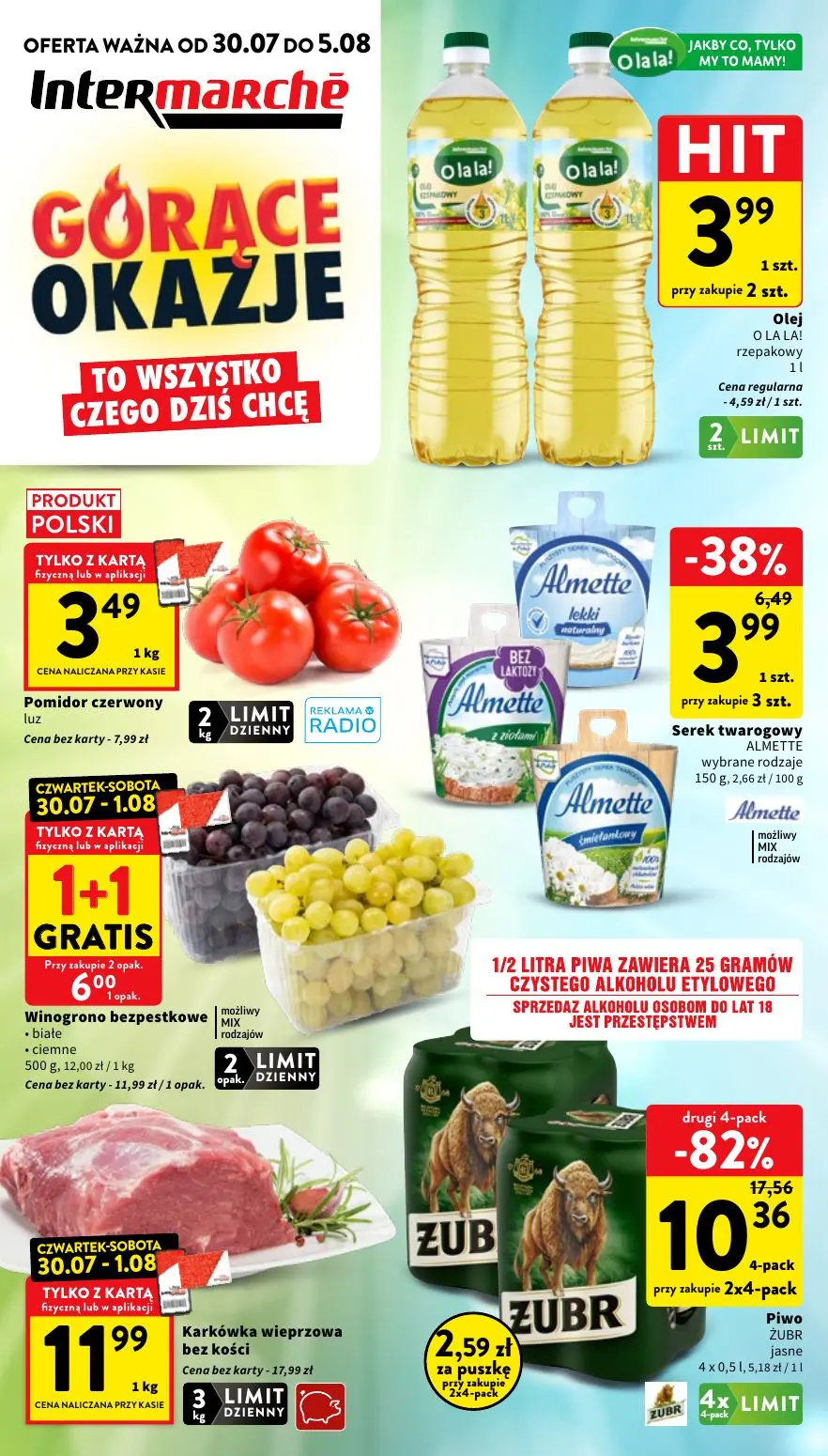 Intermarche Gazetka 30.07.2026 - 05.08.2026