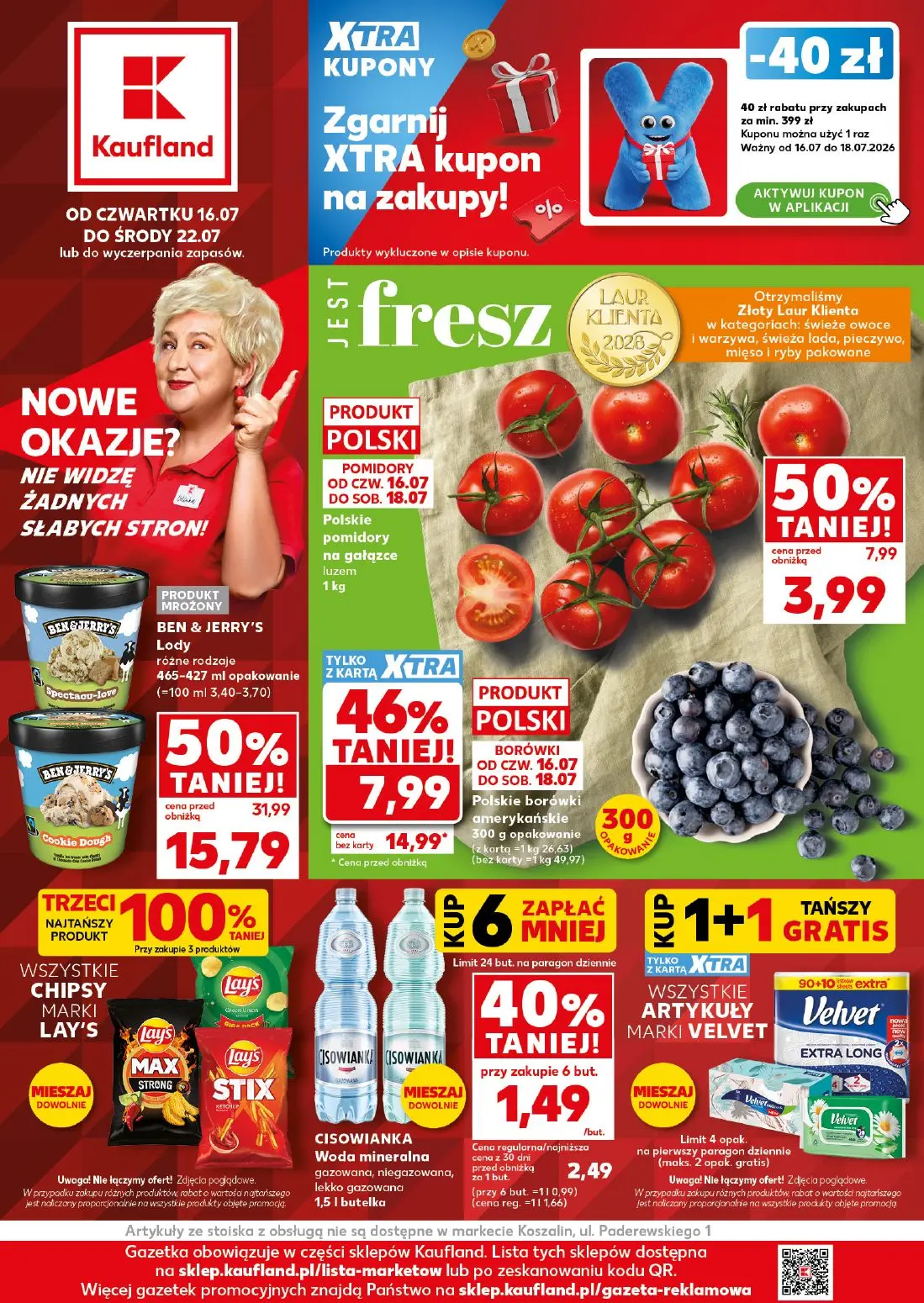 Kaufland Gazetka 16.07.2026 - 22.07.2026