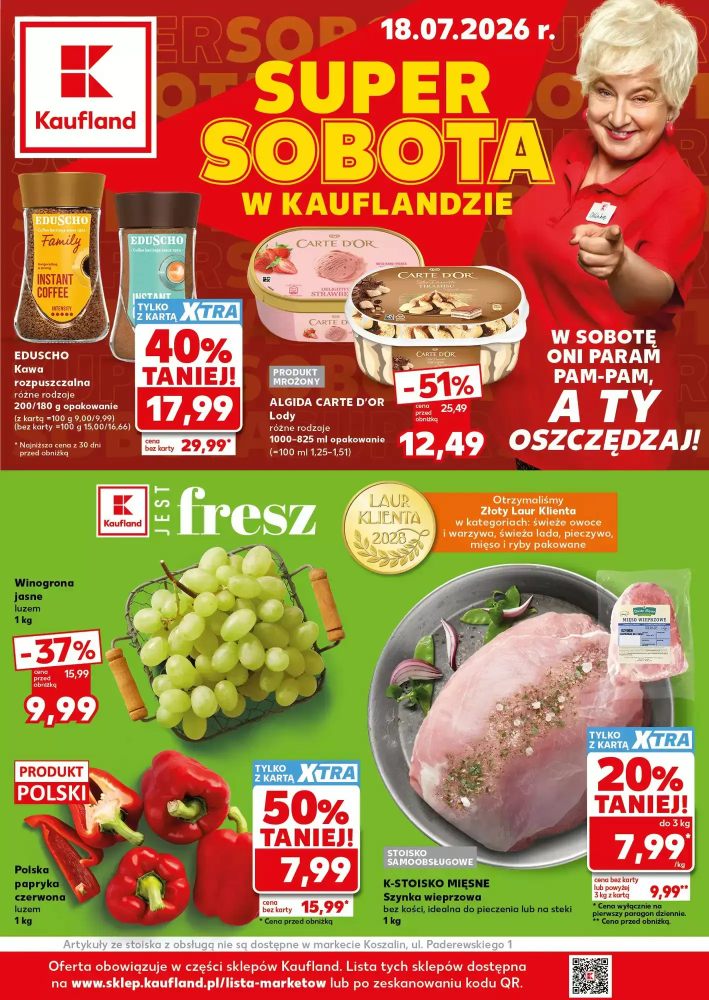 Kaufland Gazetka 18.07.2026 - 18.07.2026