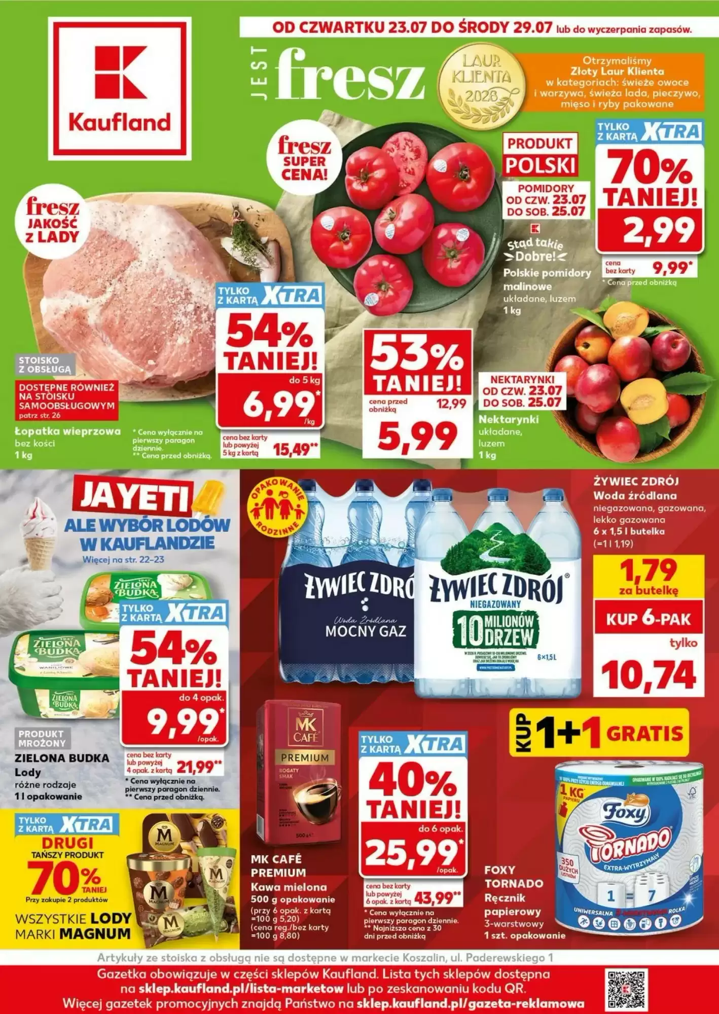 Kaufland Gazetka 23.07.2026 - 29.07.2026