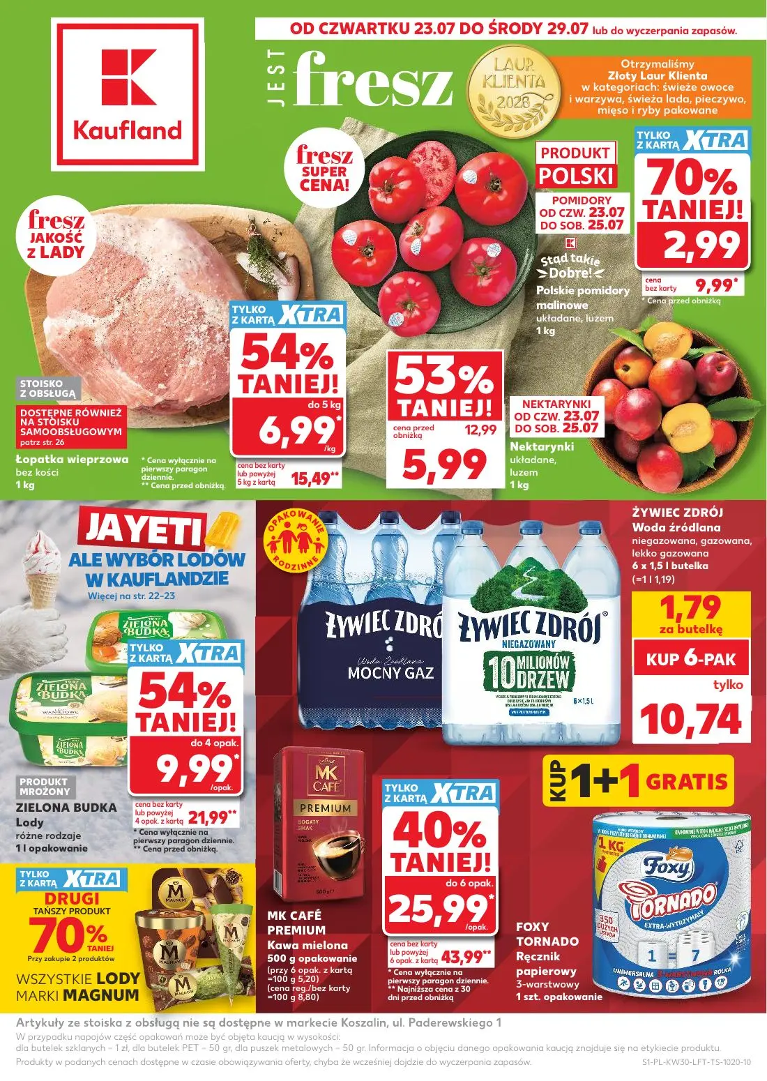 Kaufland Gazetka 23.07.2026 - 29.07.2026