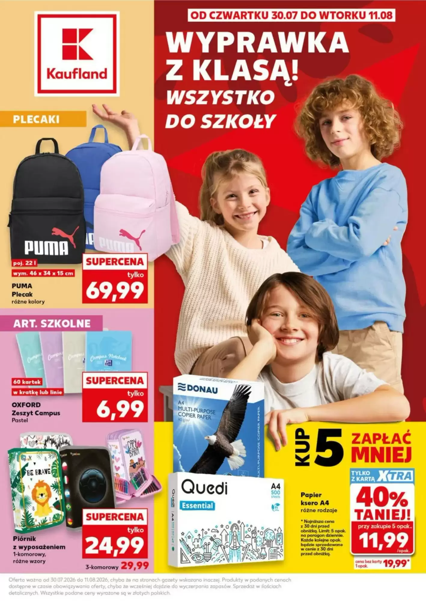 Kaufland Gazetka 30.07.2026 - 11.08.2026
