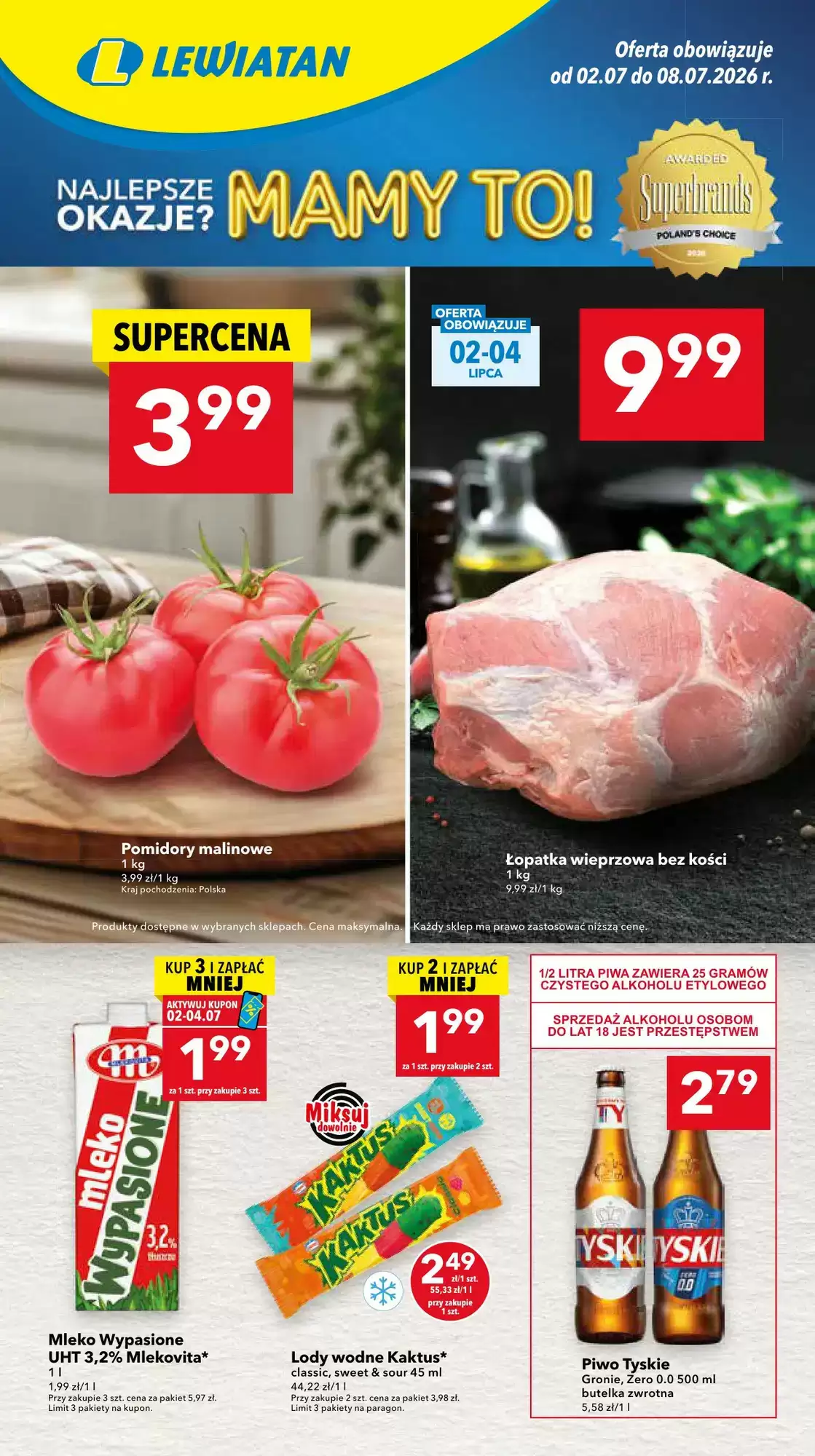 Lewiatan Gazetka 02.07.2026 - 08.07.2026