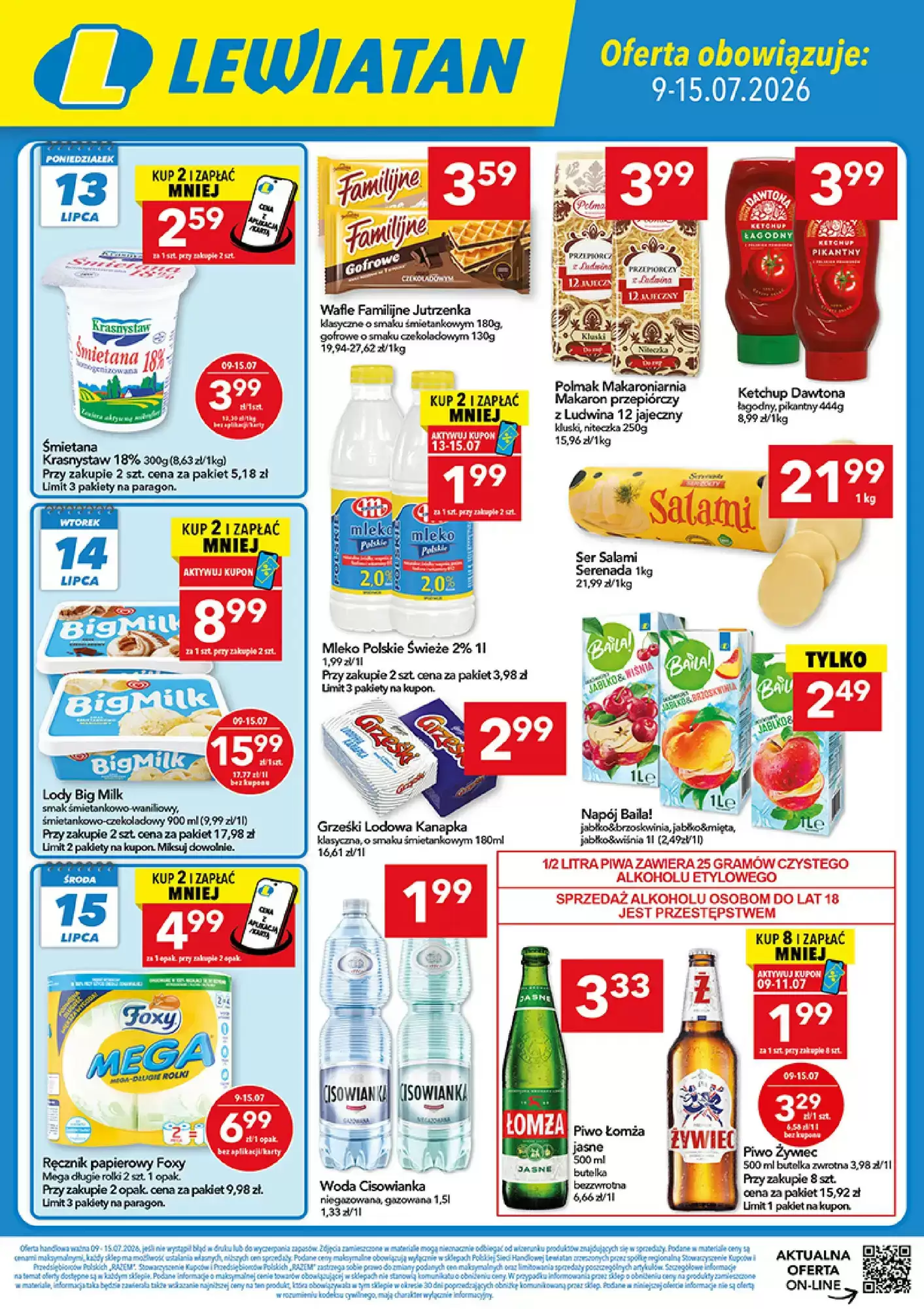 Lewiatan Gazetka 09.07.2026 - 15.07.2026
