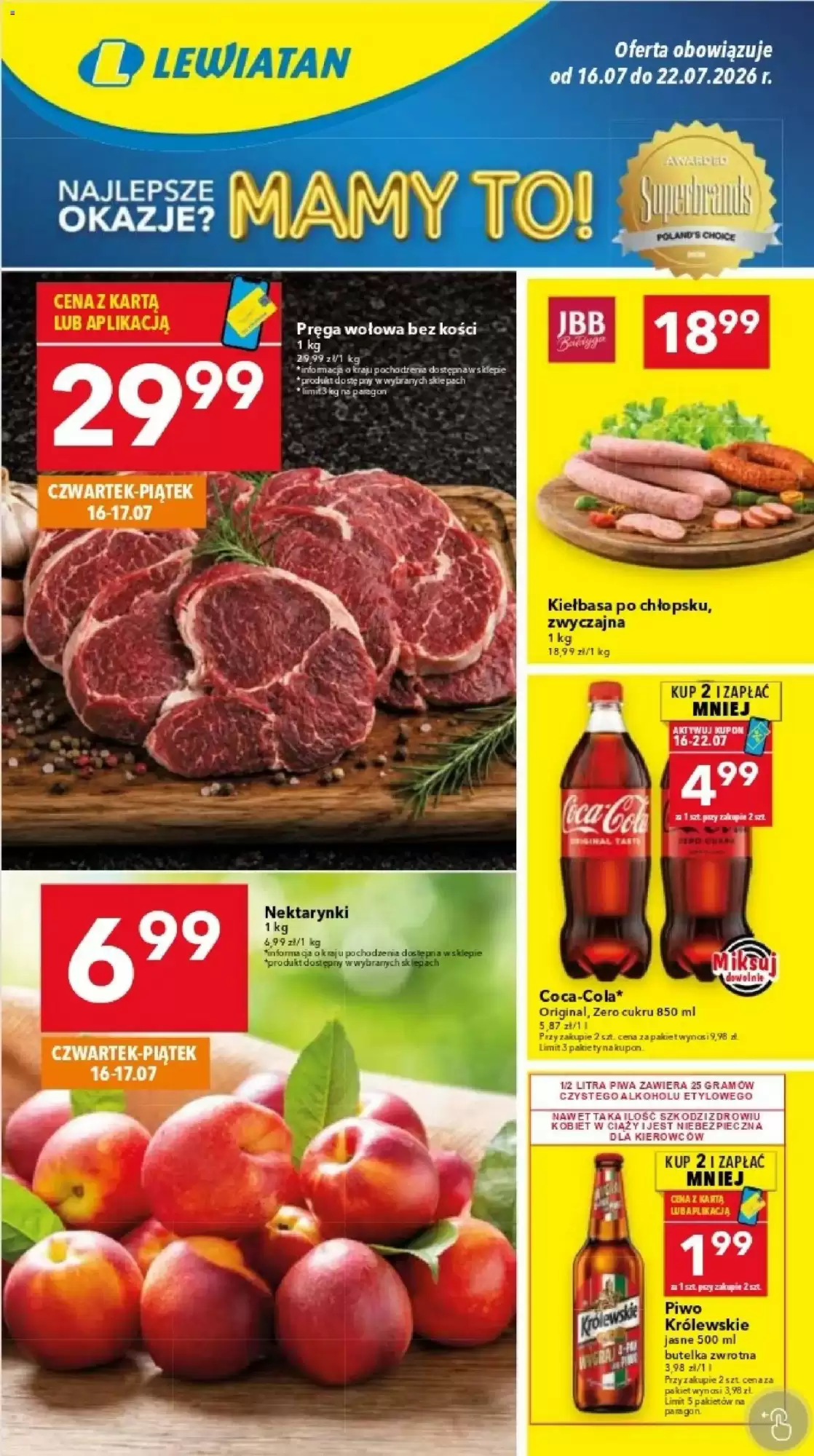 Lewiatan Gazetka 16.07.2026 - 22.07.2026