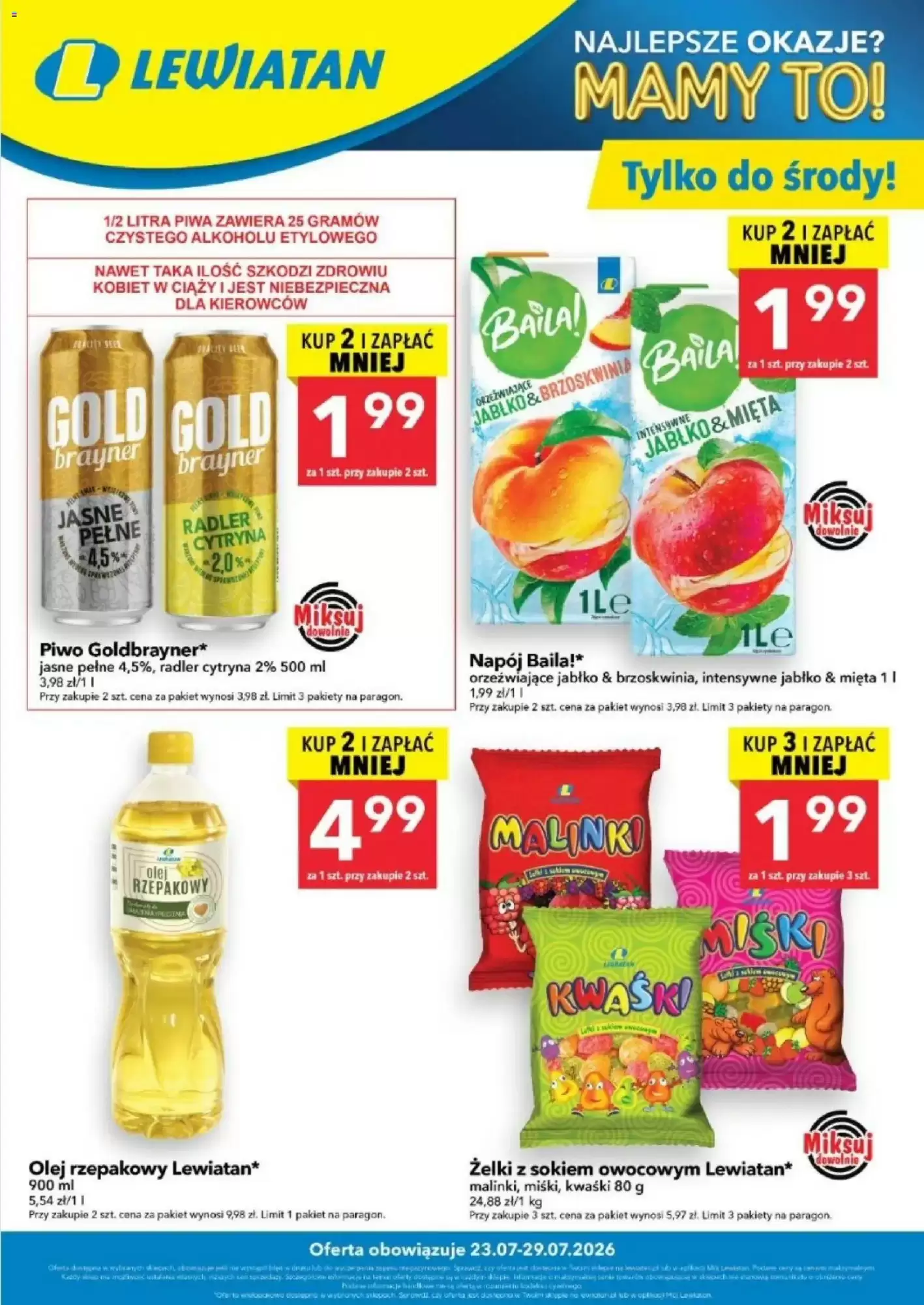 Lewiatan Gazetka 23.07.2026 - 29.07.2026
