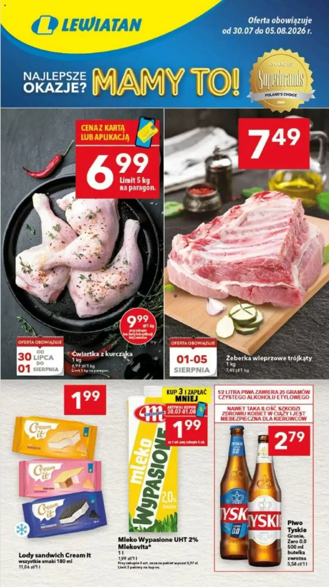 Lewiatan Gazetka 30.07.2026 - 05.08.2026