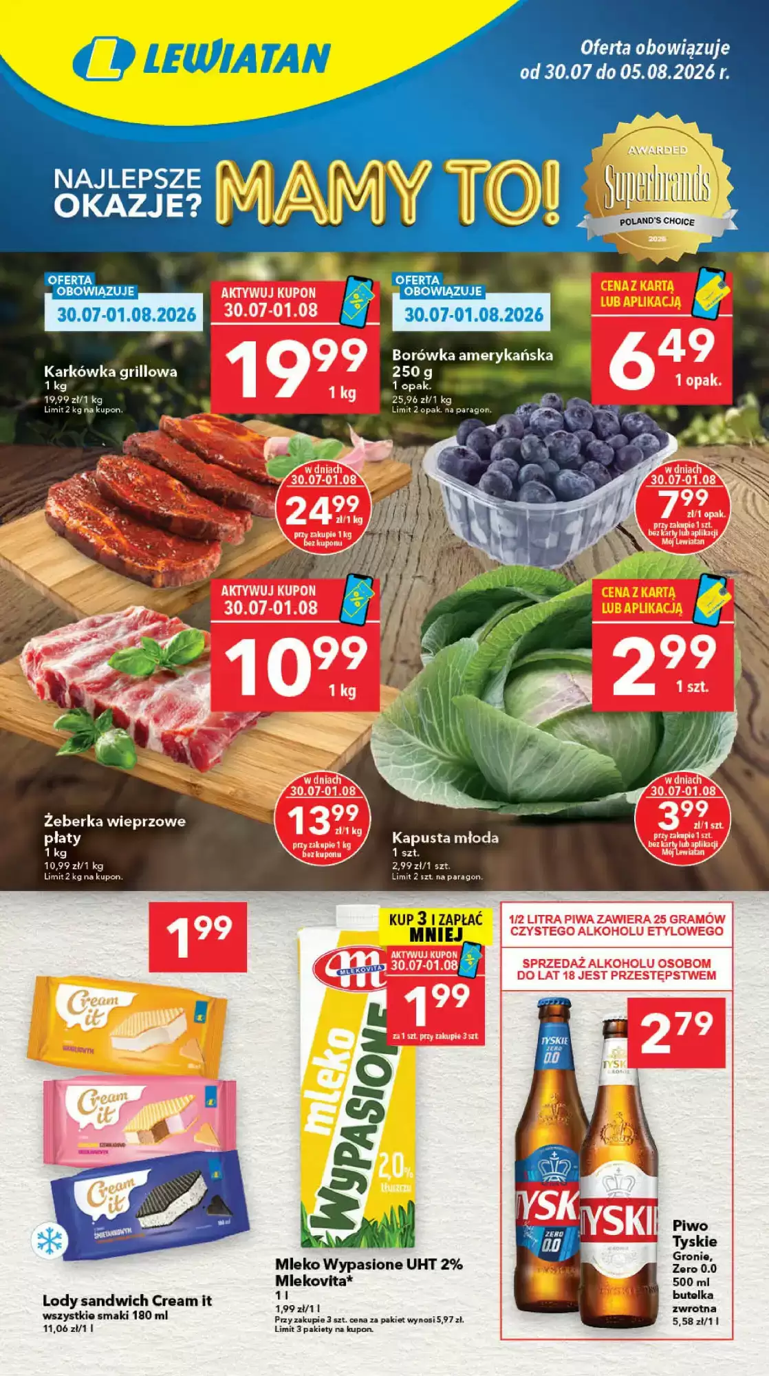 Lewiatan Gazetka 30.07.2026 - 05.08.2026