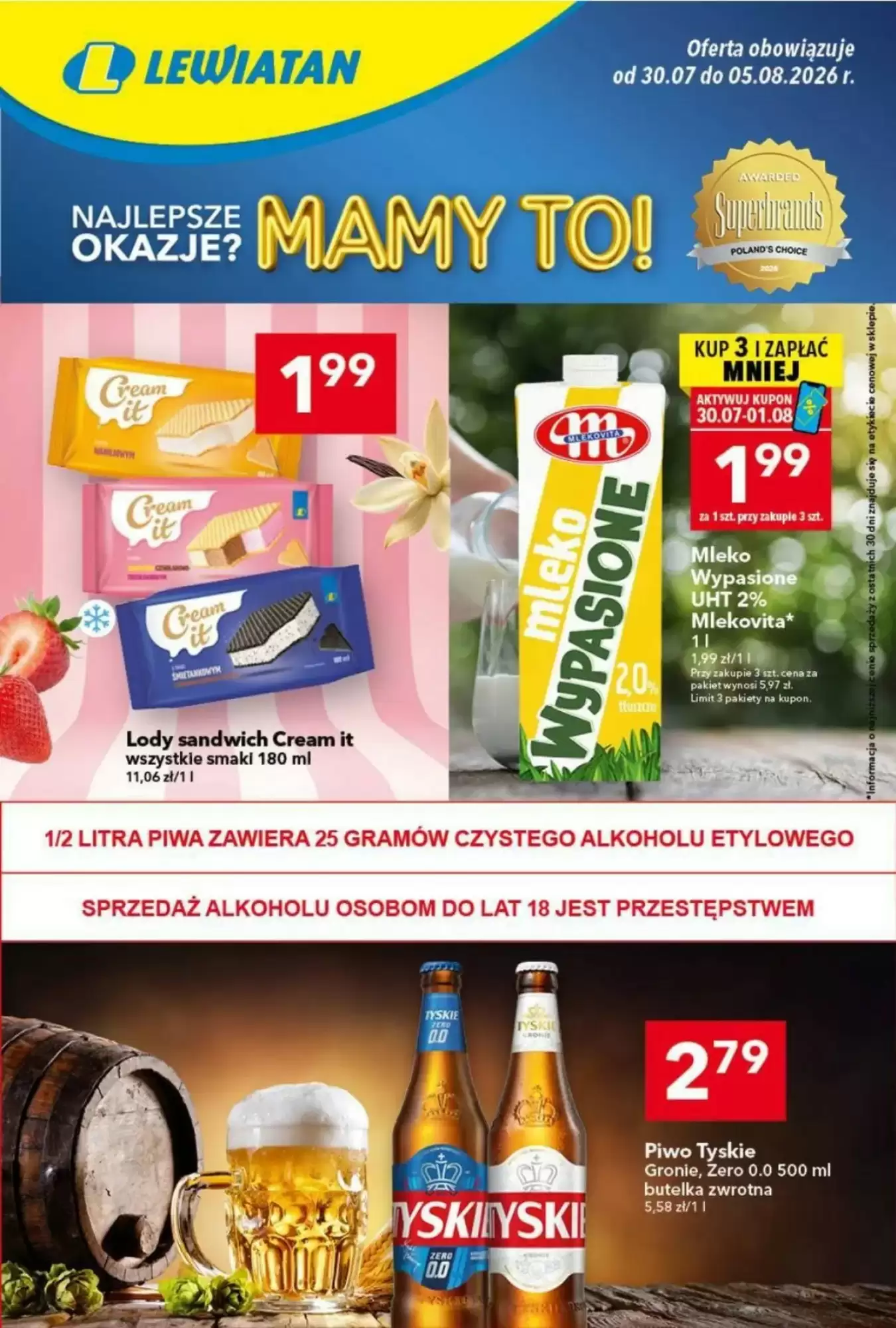 Lewiatan Gazetka 30.07.2026 - 05.08.2026