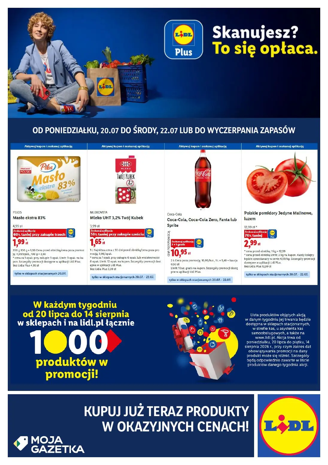 LIDL Gazetka 20.07.2026 - 22.07.2026