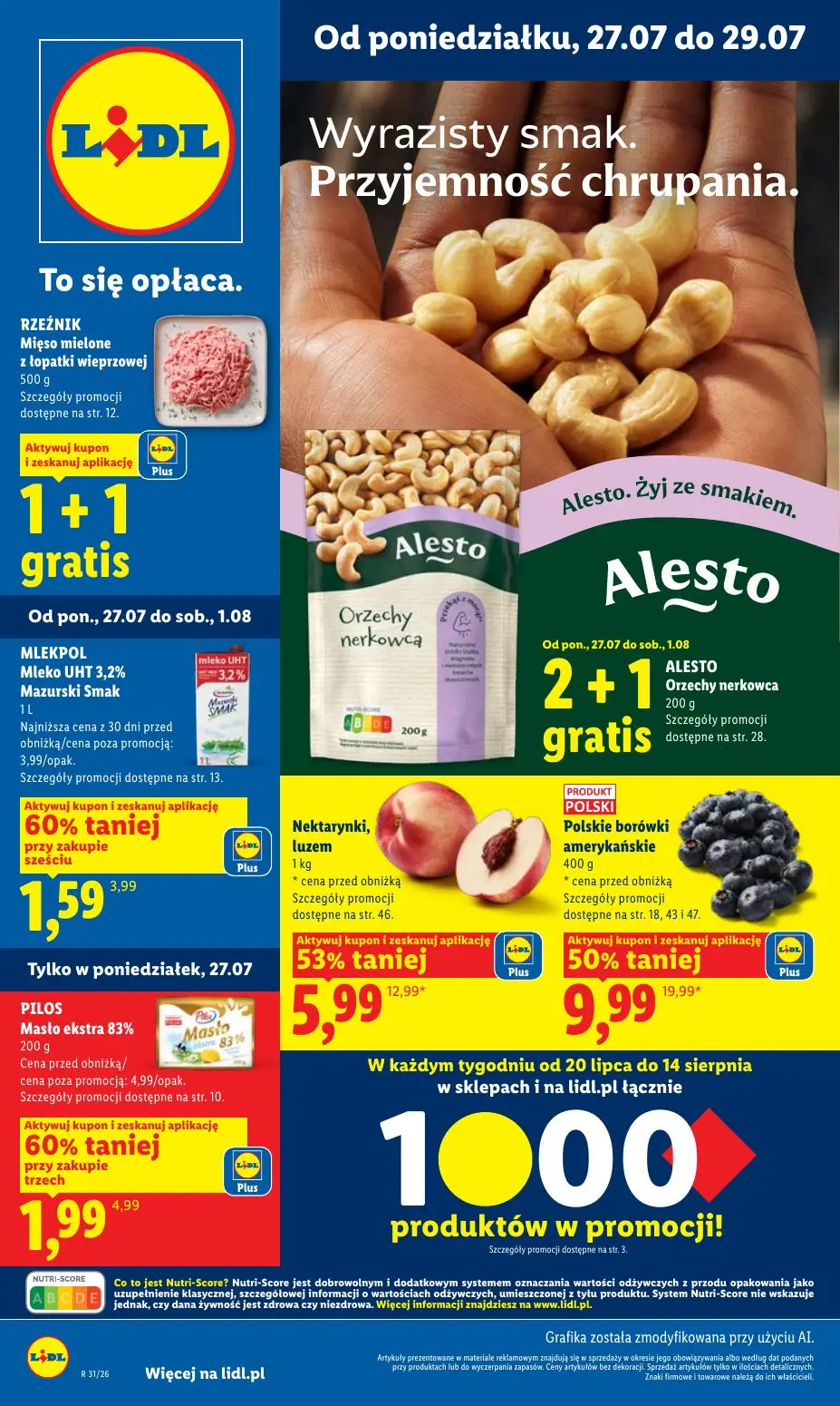 LIDL Gazetka 27.07.2026 - 29.07.2026