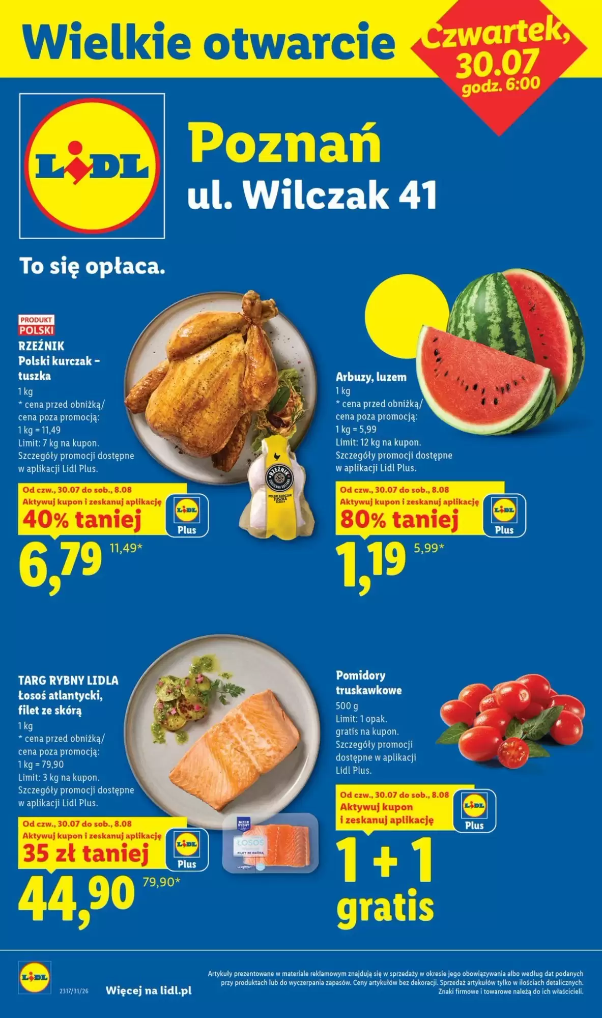 LIDL Gazetka 30.07.2026 - 08.08.2026