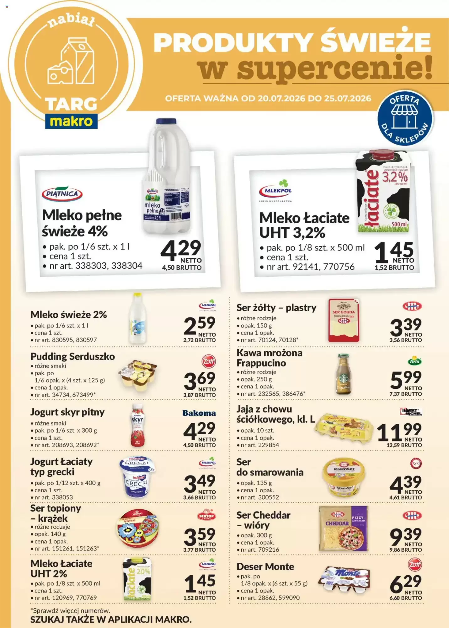 Makro Gazetka 20.07.2026 - 25.07.2026