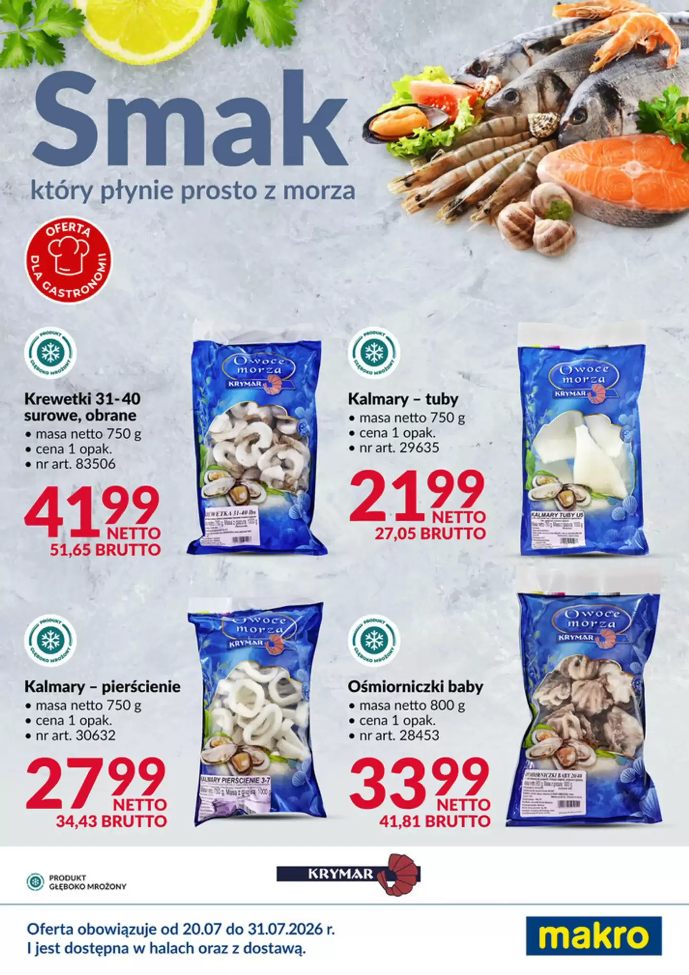 Makro Gazetka 20.07.2026 - 31.07.2026