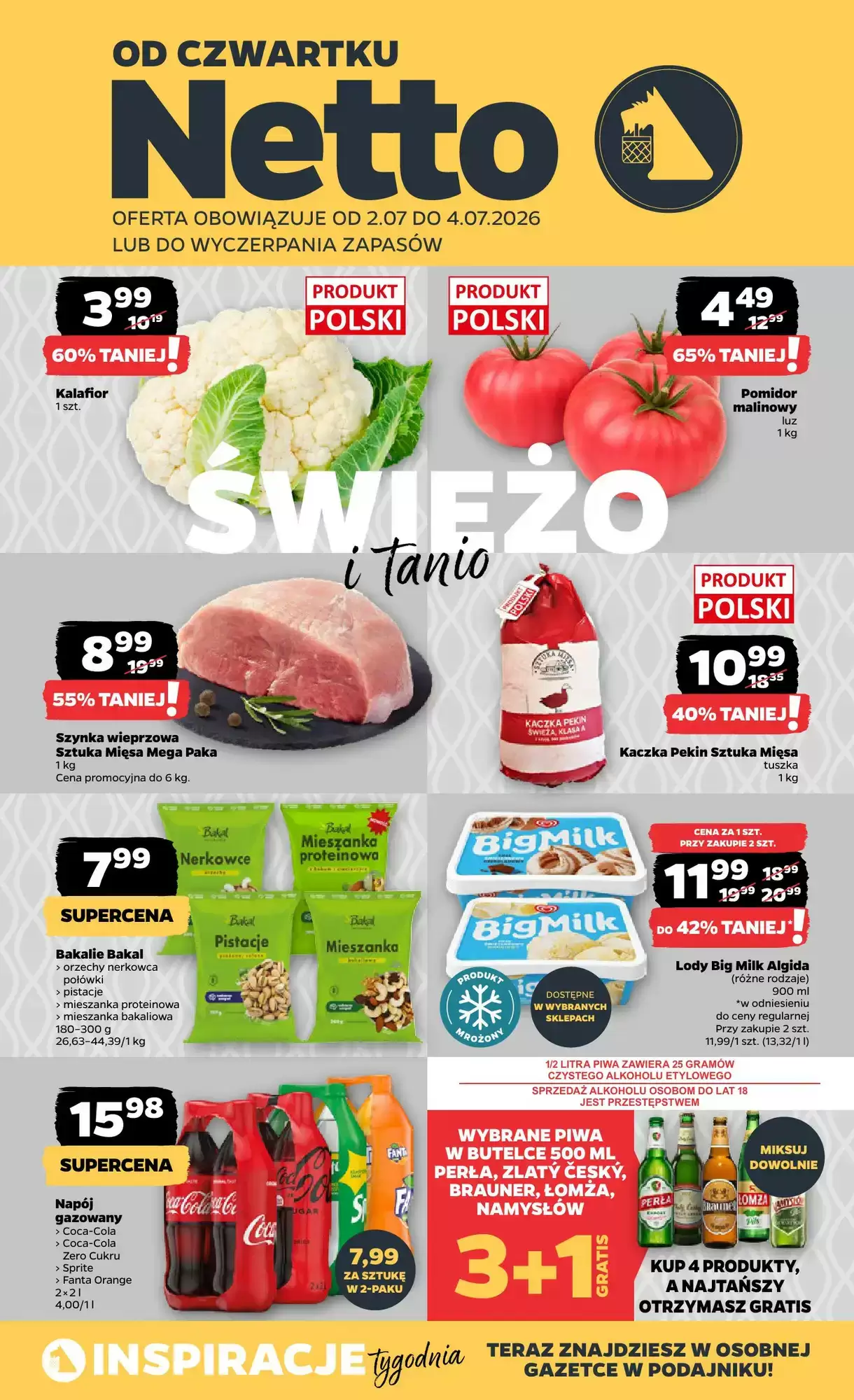 Netto Gazetka 02.07.2026 - 04.07.2026