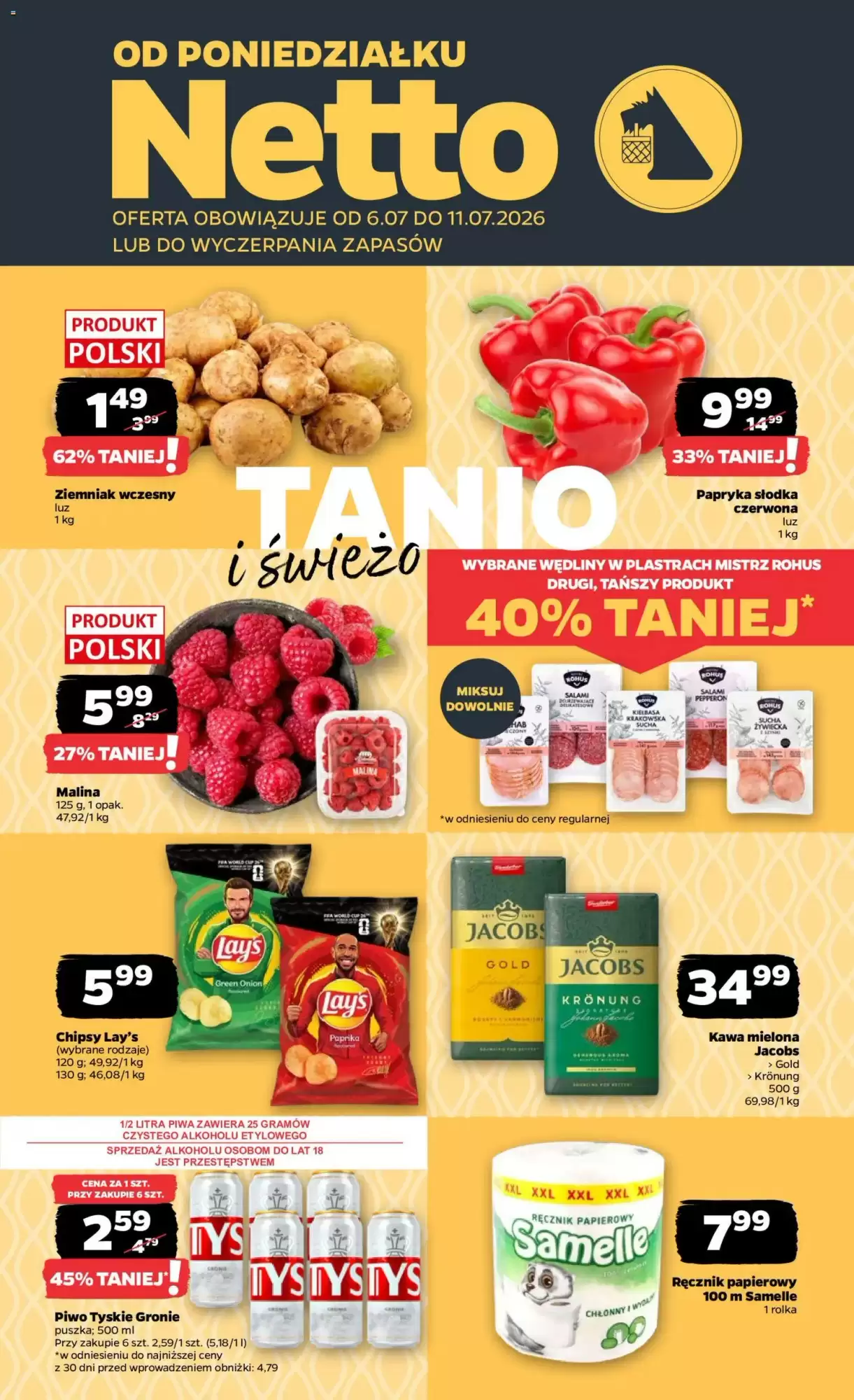 Netto Gazetka 06.07.2026 - 11.07.2026