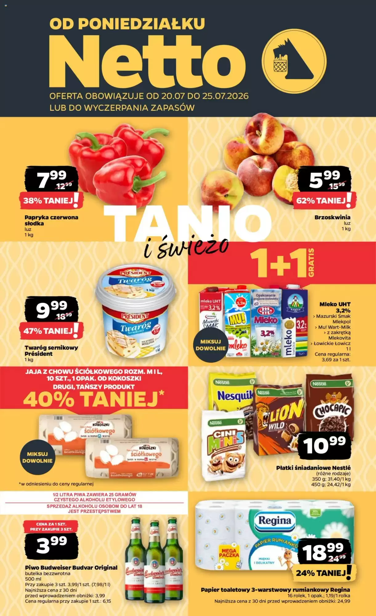 NETTO Gazetka 20.07.2026 - 25.07.2026