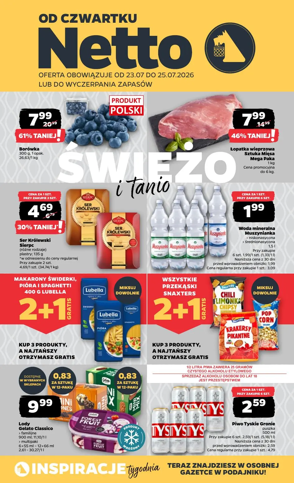 NETTO Gazetka 23.07.2026 - 25.07.2026