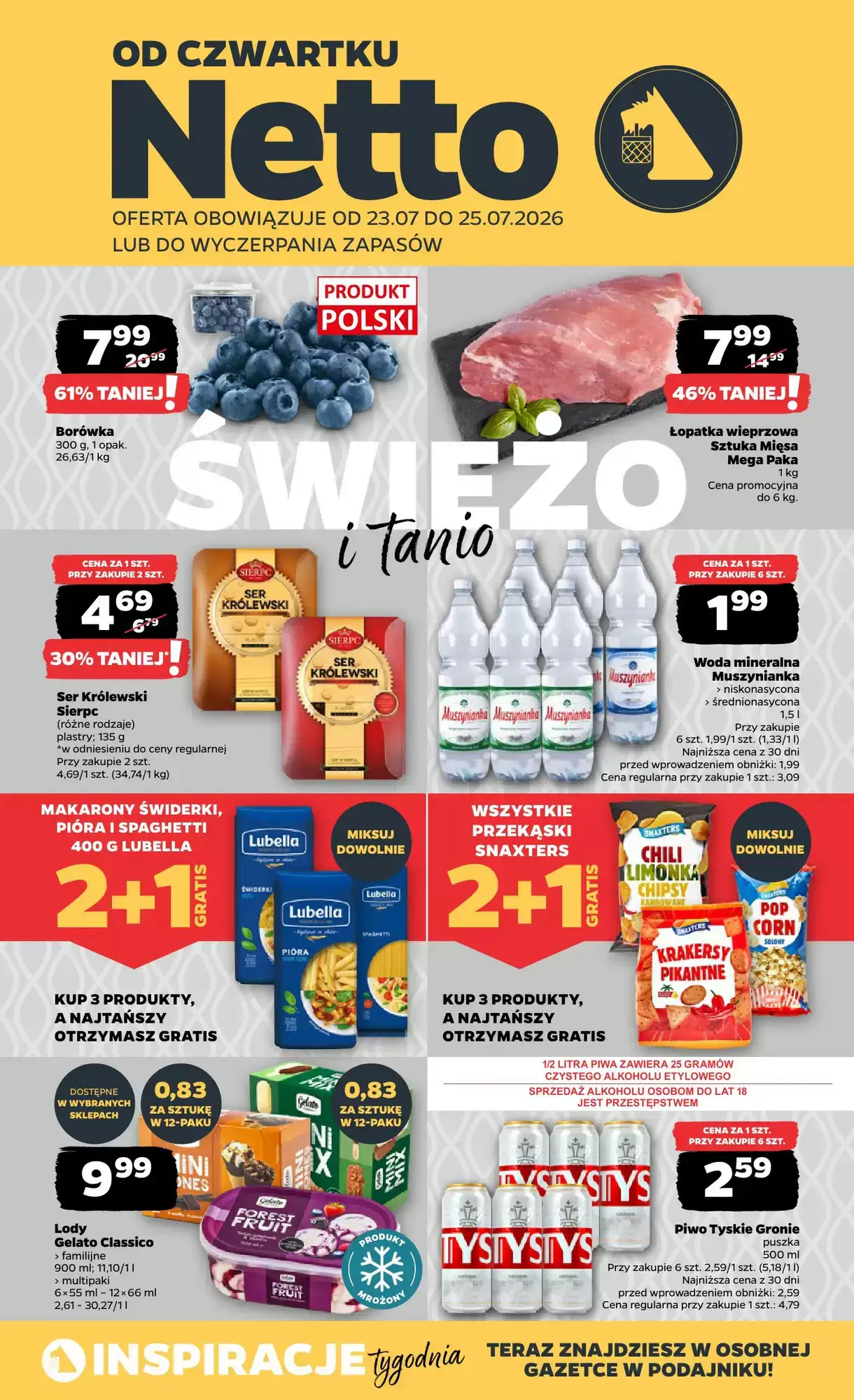 NETTO Gazetka 23.07.2026 - 25.07.2026