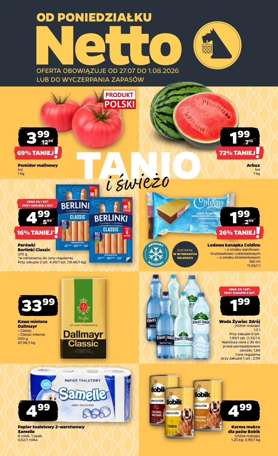 NETTO Gazetka 27.07.2026 - 01.08.2026