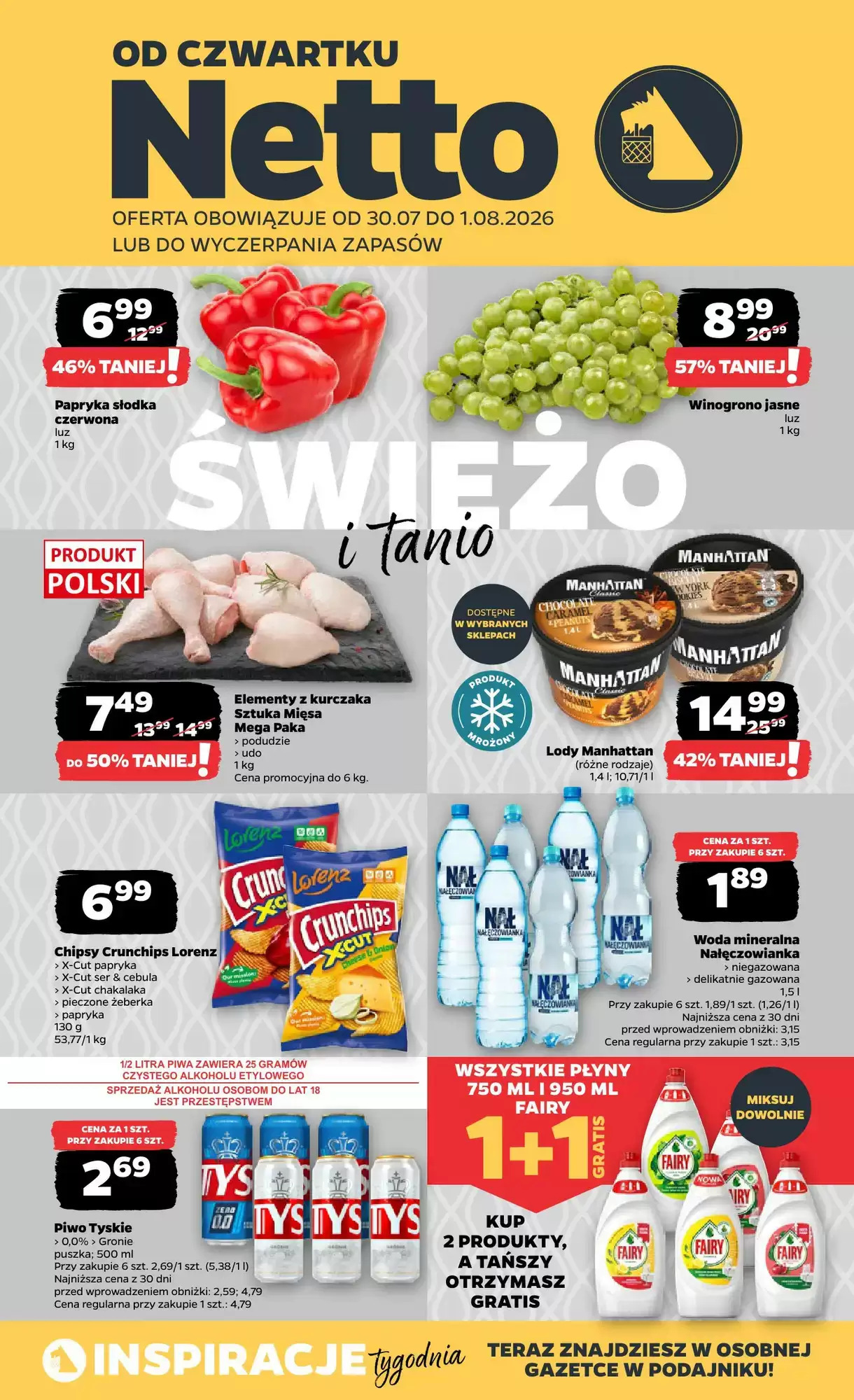 NETTO Gazetka 30.07.2026 - 01.08.2026