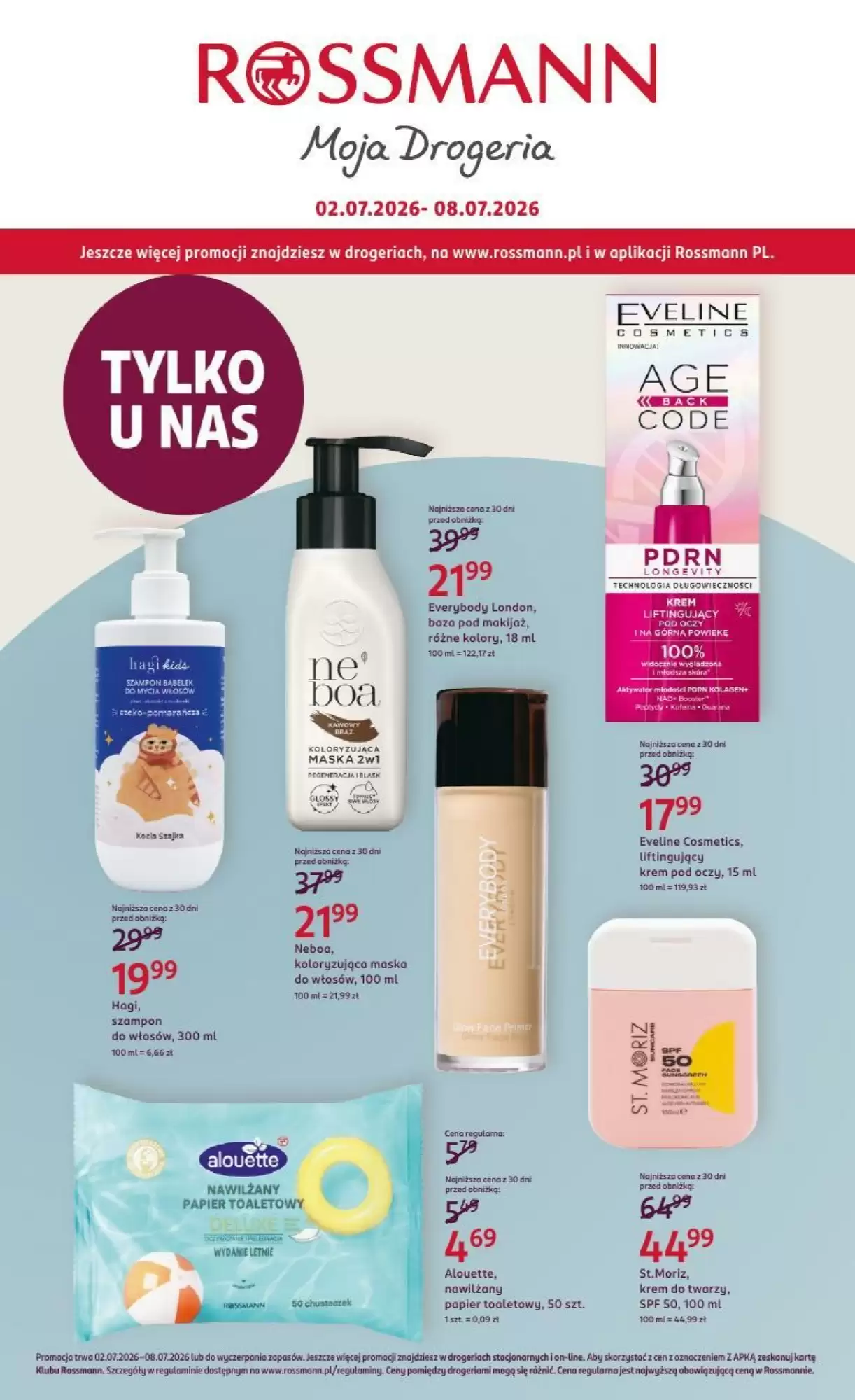 Rossmann Gazetka 02.07.2026 - 08.07.2026