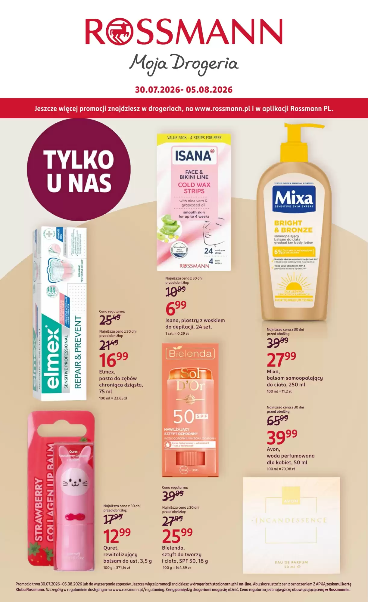 ROSSMANN Gazetka 30.07.2026 - 05.08.2026