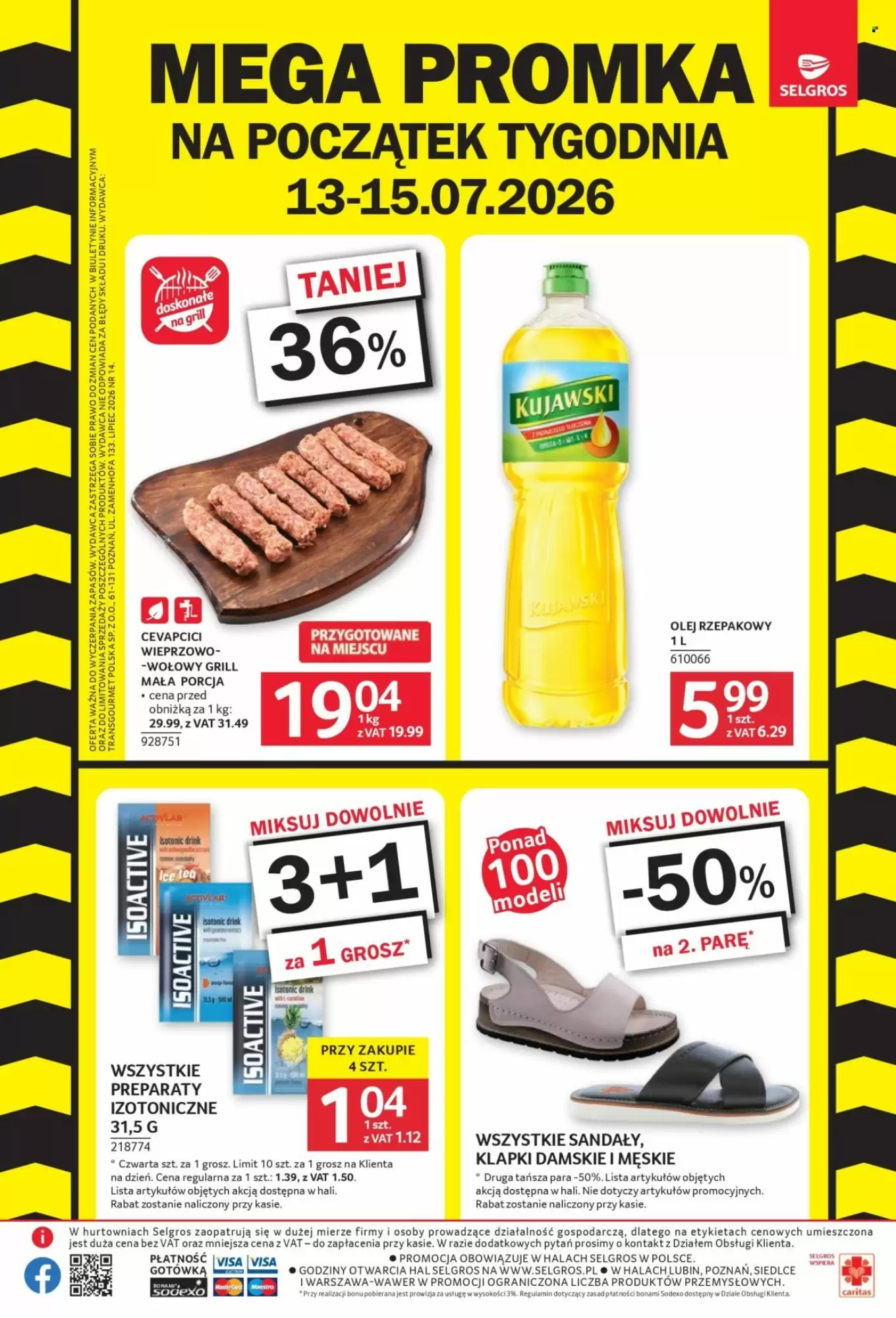 Selgros Gazetka 13.07.2026 - 15.07.2026
