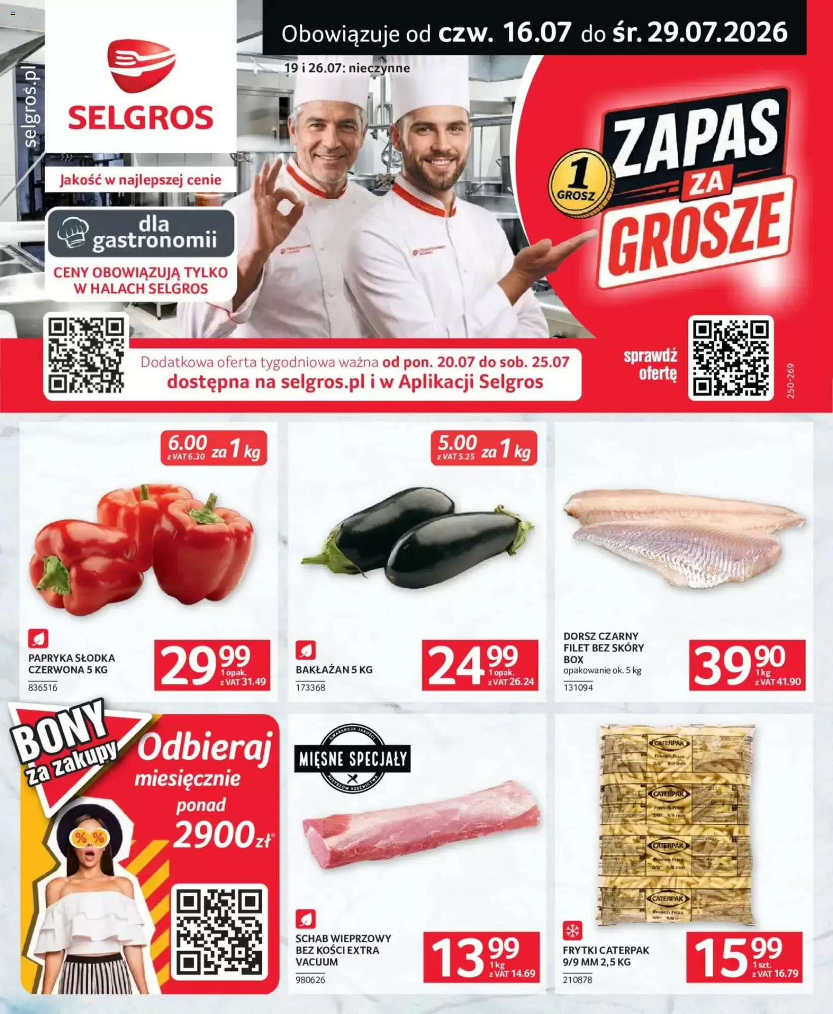 Selgros Gazetka 16.07.2026 - 29.07.2026