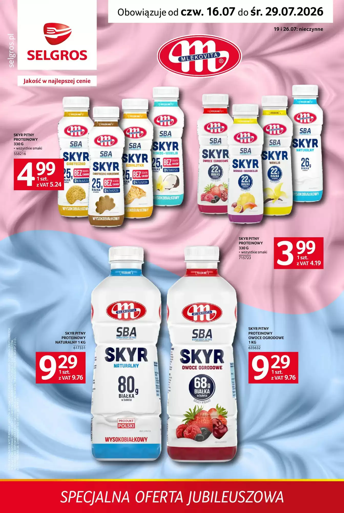 Selgros Gazetka 16.07.2026 - 29.07.2026