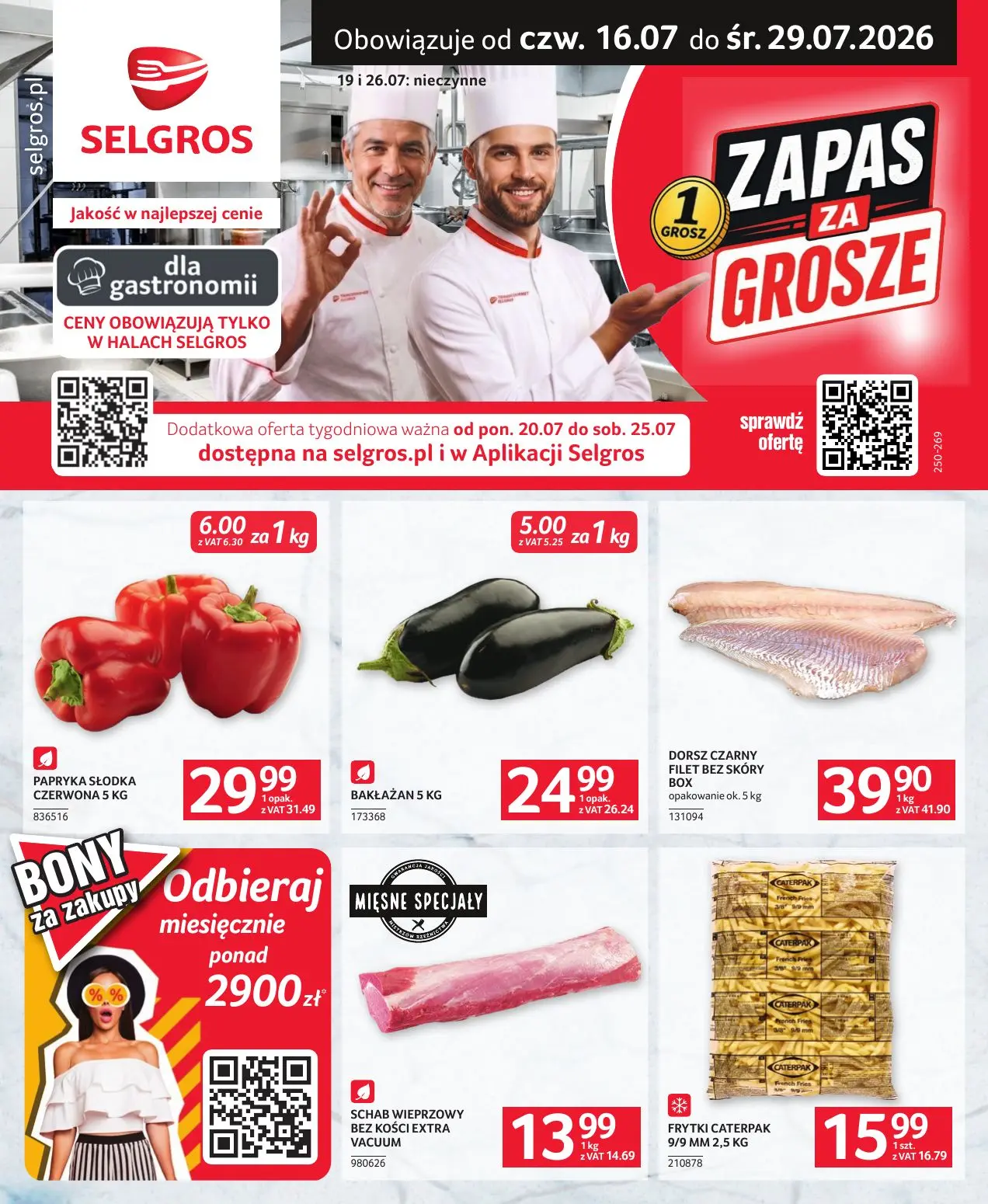 Selgros Gazetka 16.07.2026 - 29.07.2026