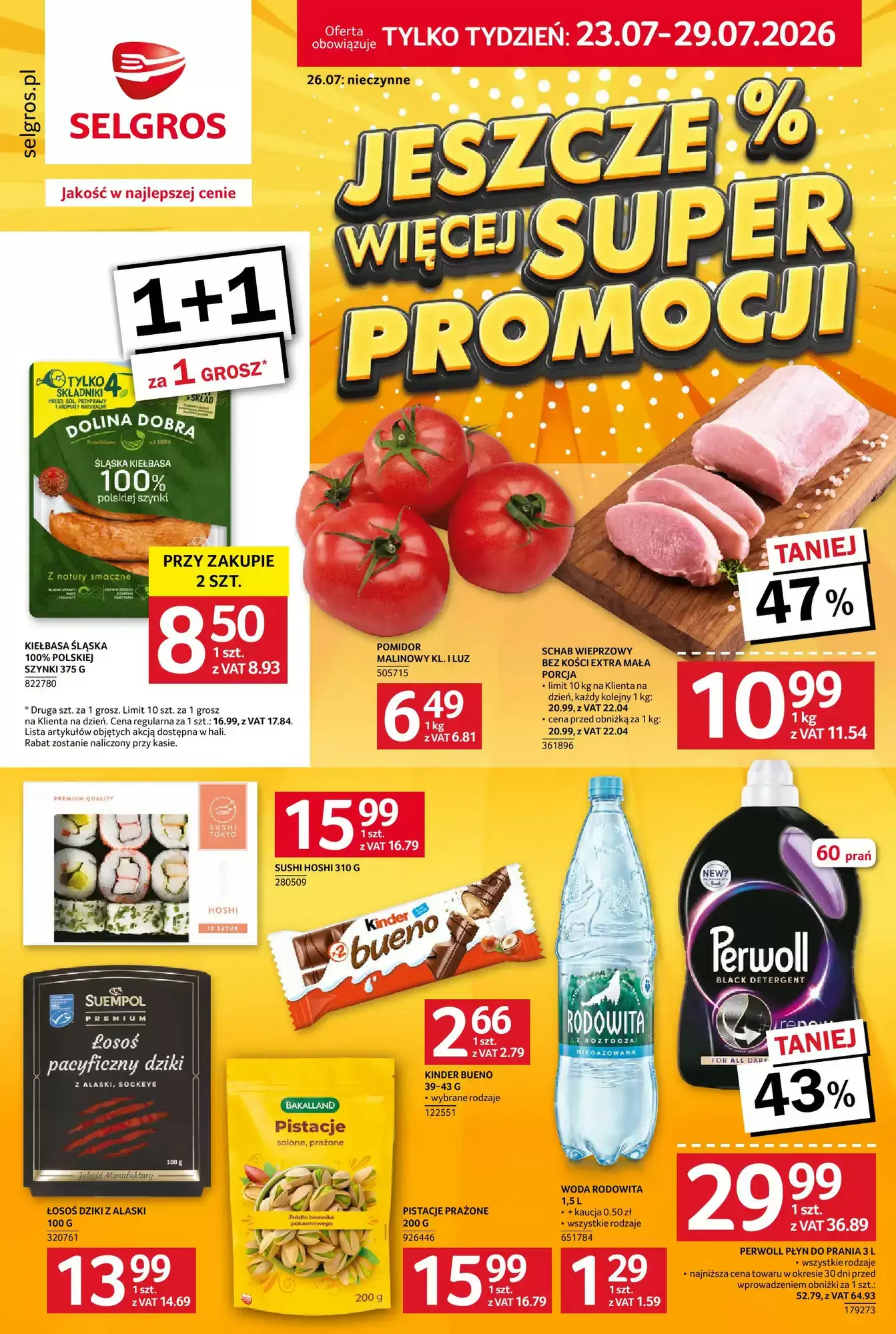 Selgros Gazetka 23.07.2026 - 29.07.2026