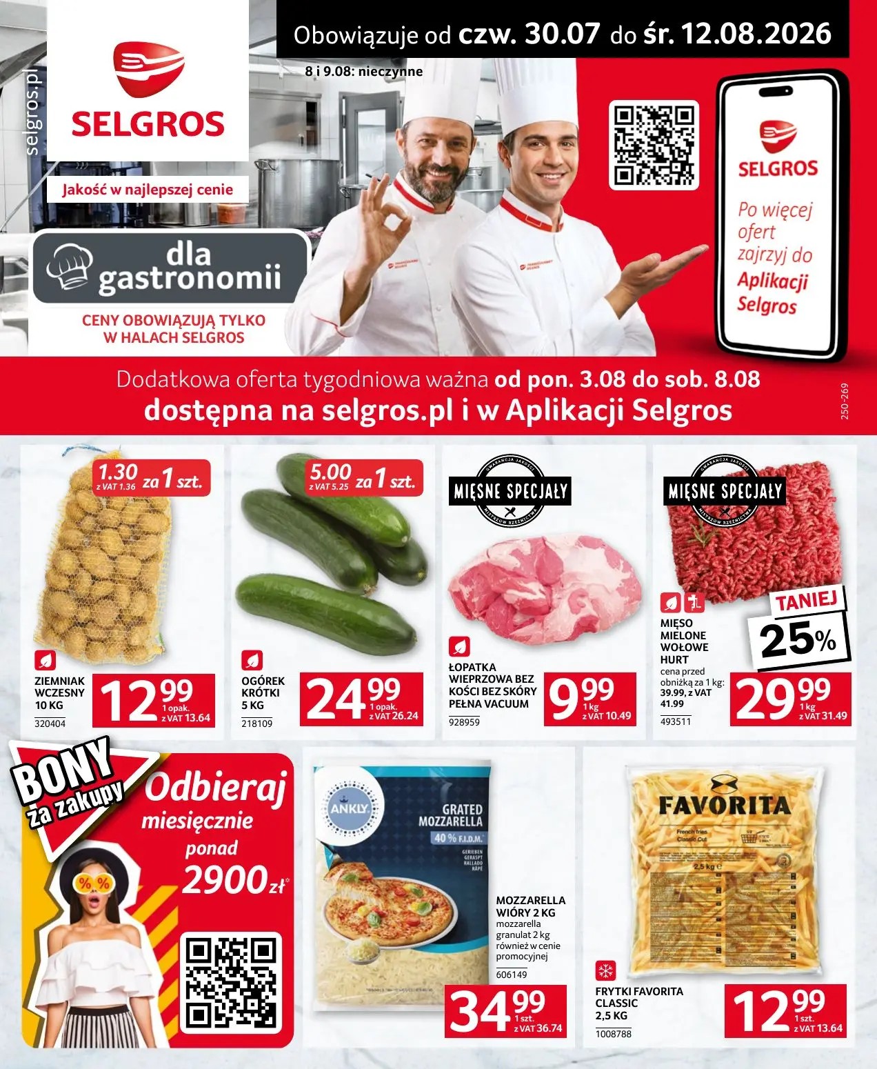 Selgros Gazetka 30.07.2026 - 12.08.2026