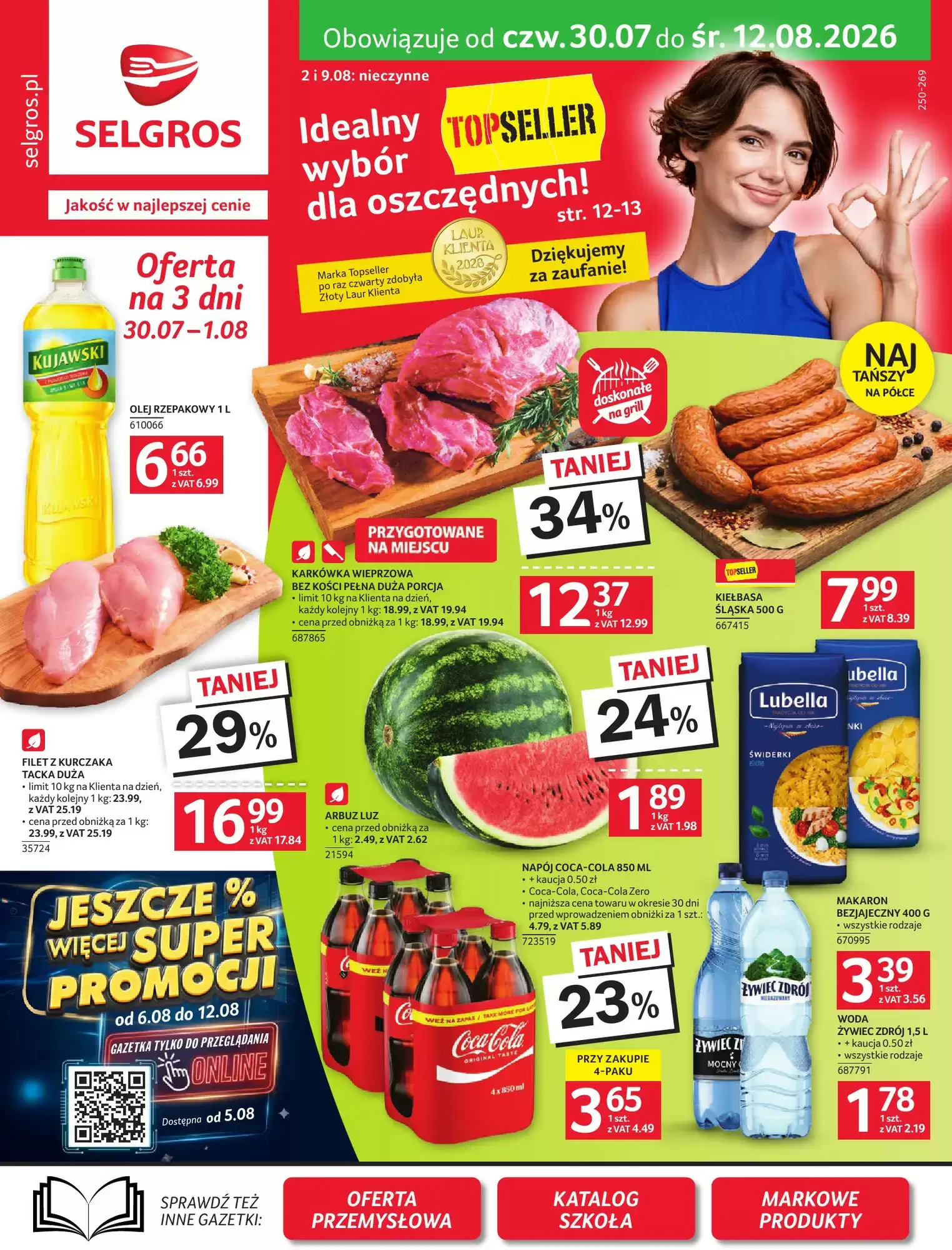 Selgros Gazetka 30.07.2026 - 12.08.2026