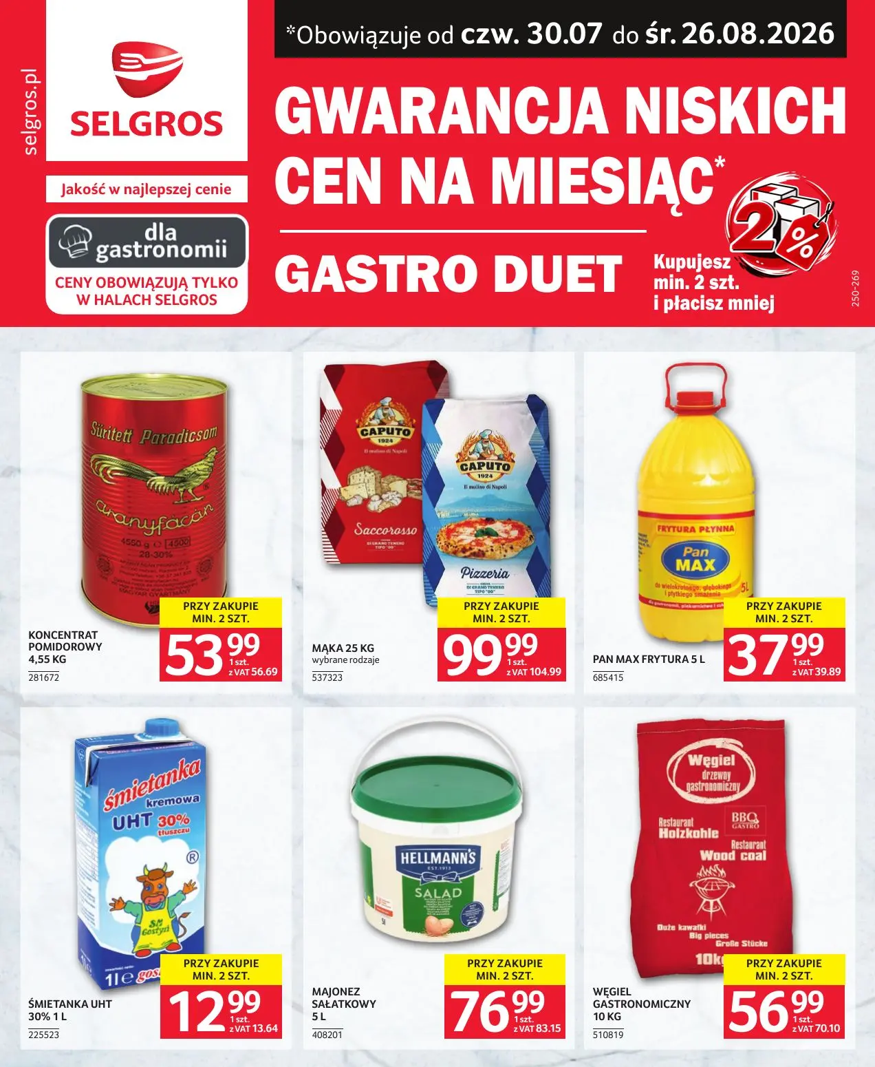 Selgros Gazetka 30.07.2026 - 26.08.2026