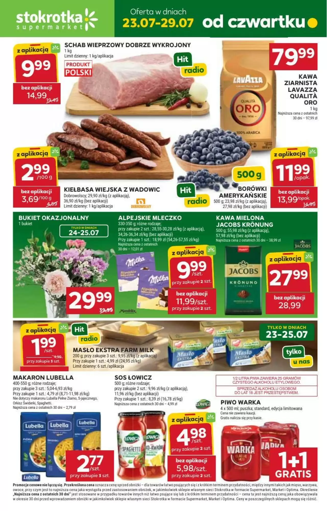 Stokrotka Gazetka 23.07.2026 - 29.07.2026