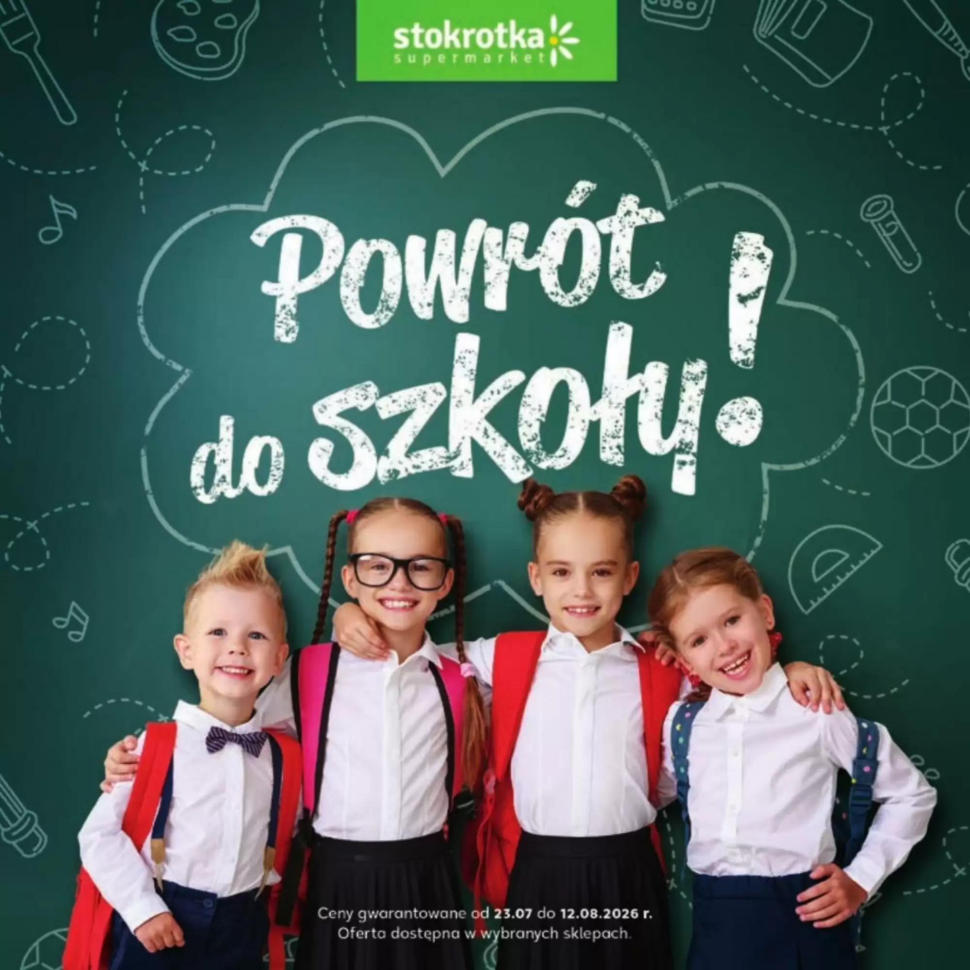 Stokrotka Gazetka 23.07.2026 - 12.08.2026