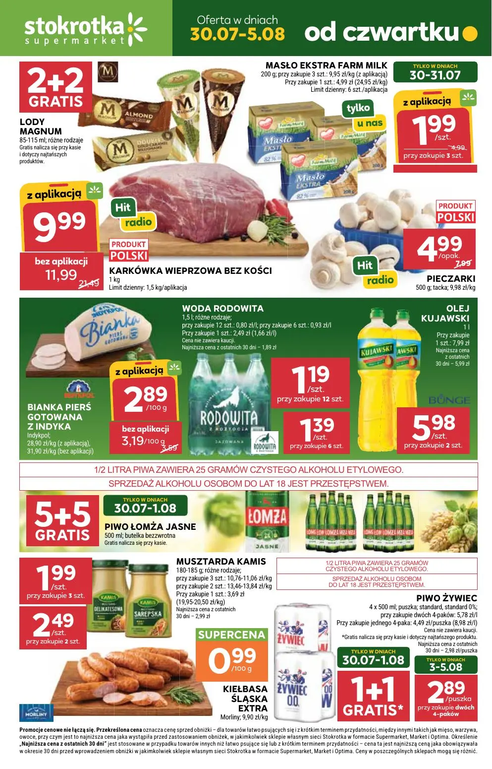 Stokrotka Supermarket Gazetka 30.07.2026 - 05.08.2026