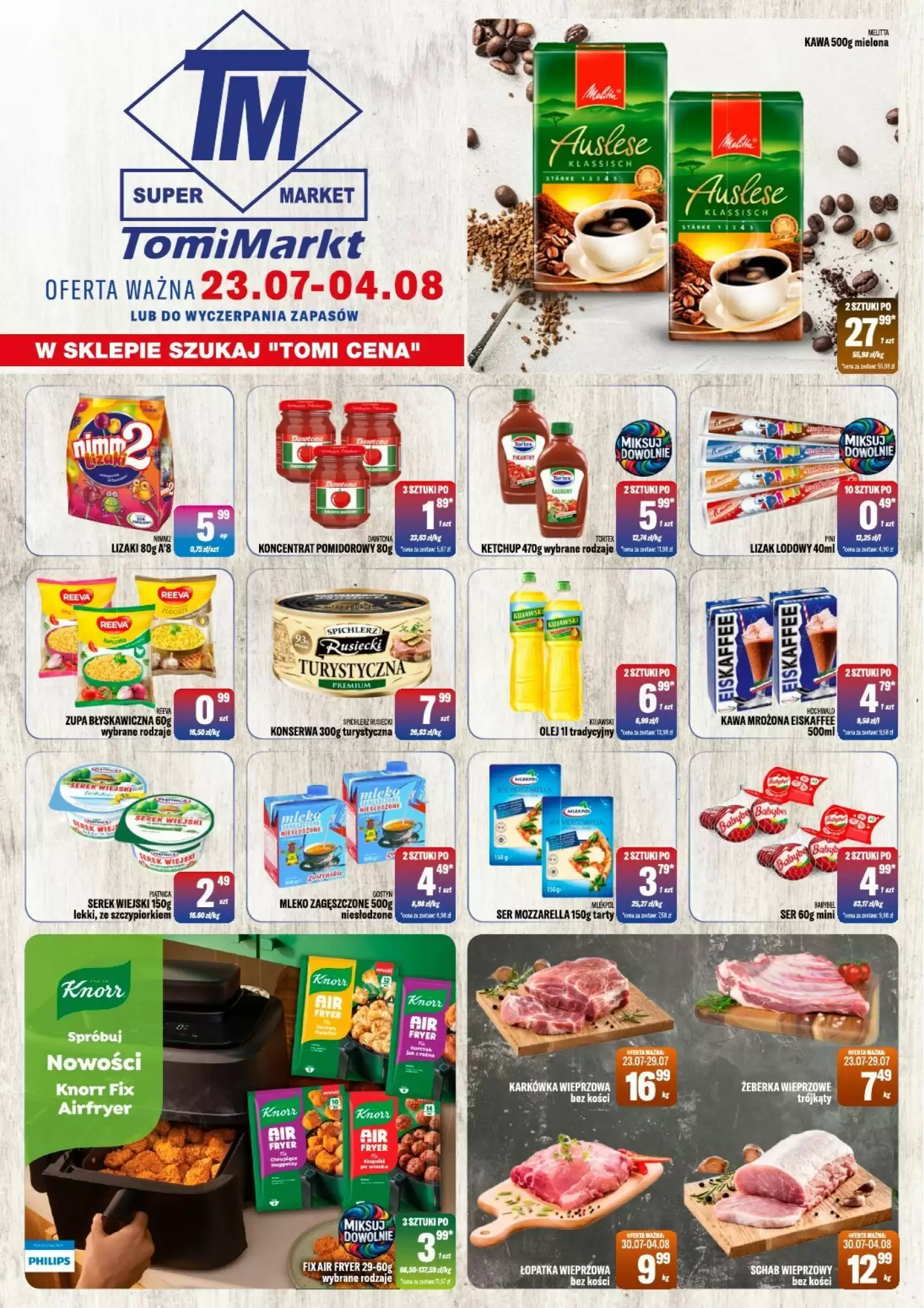 Tomimarkt Gazetka 23.07.2026 - 04.08.2026