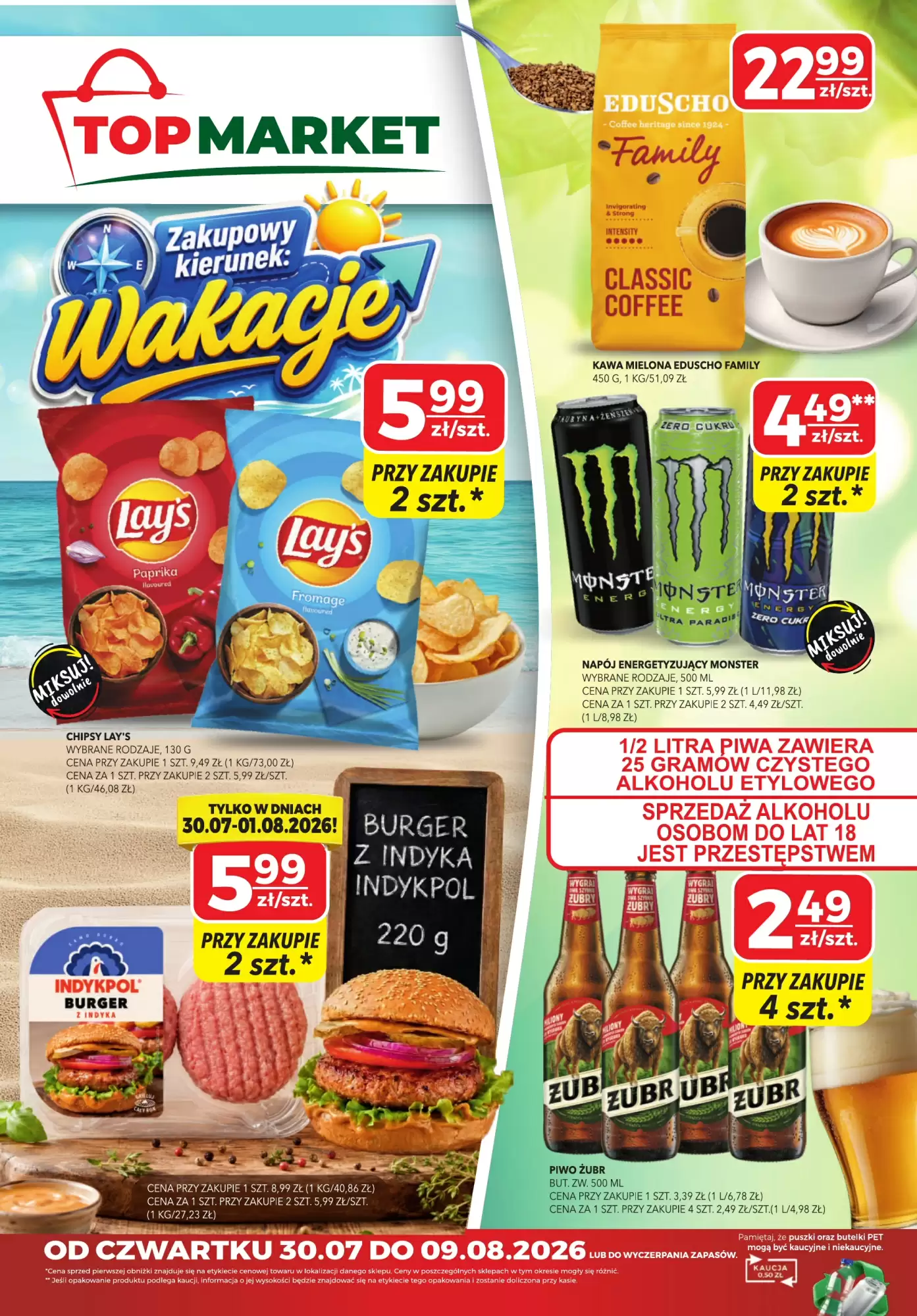 Top Market Gazetka 30.07.2026 - 09.08.2026