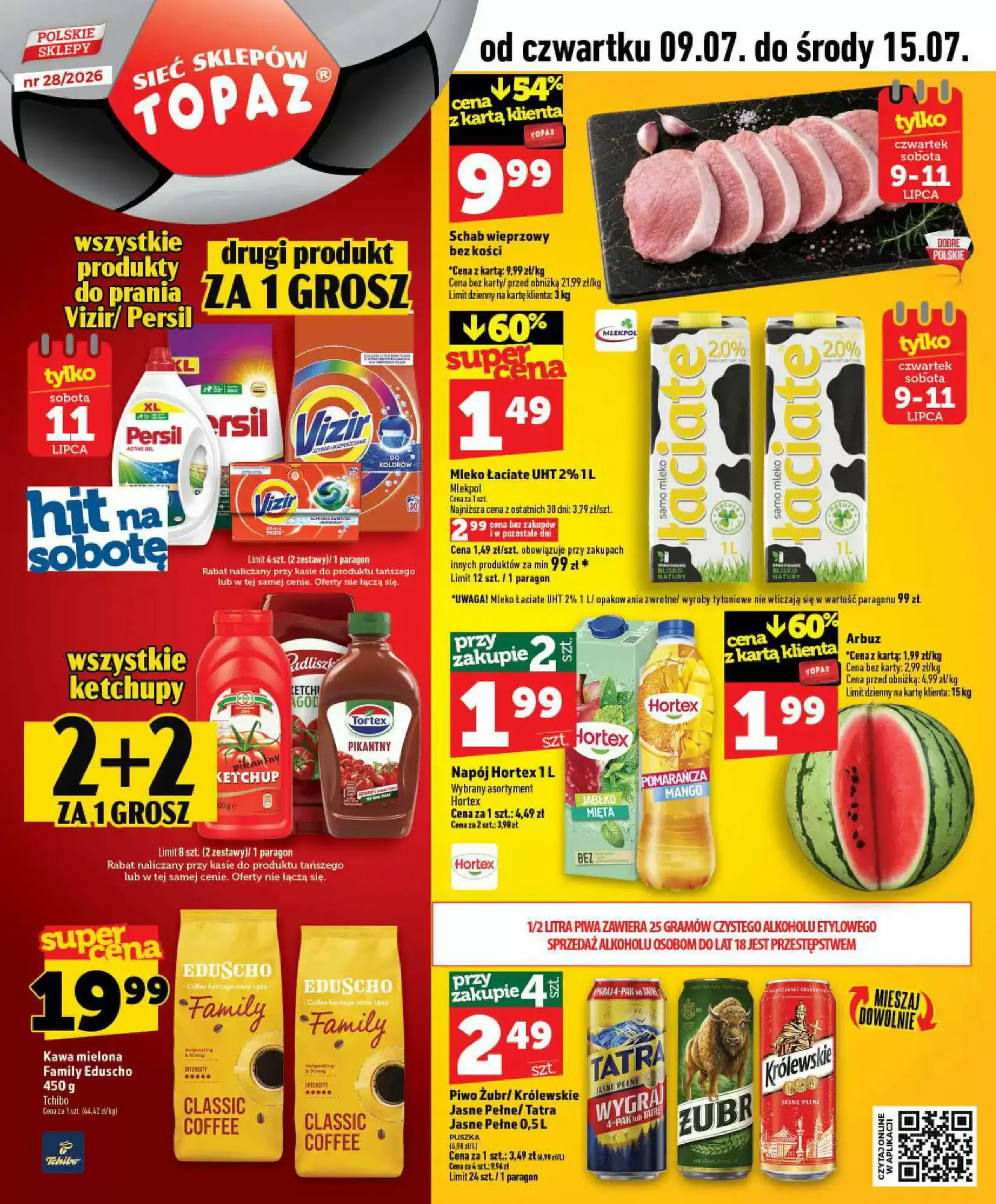 Topaz Gazetka 09.07.2026 - 15.07.2026