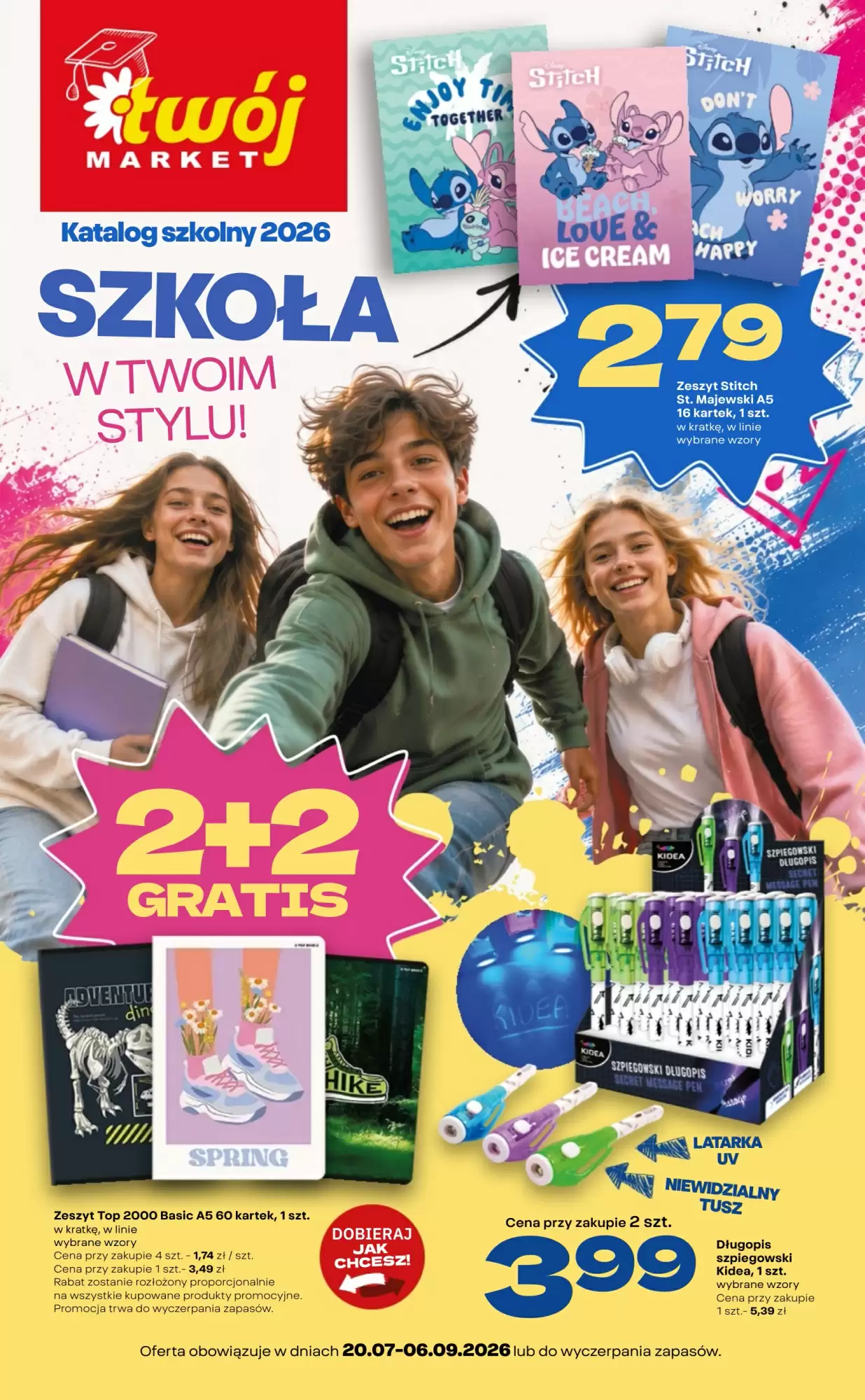 Twój Market Gazetka 20.07.2026 - 06.09.2026